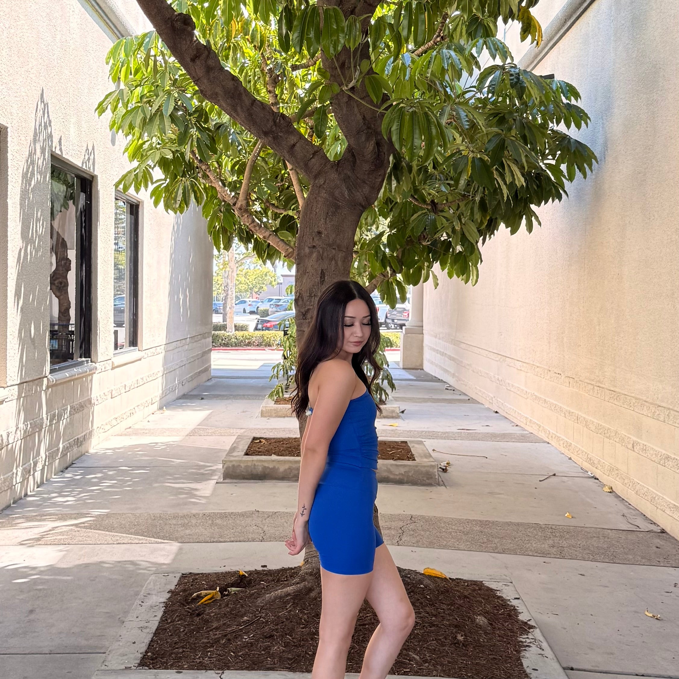 Giselle Tube Top (Blue)