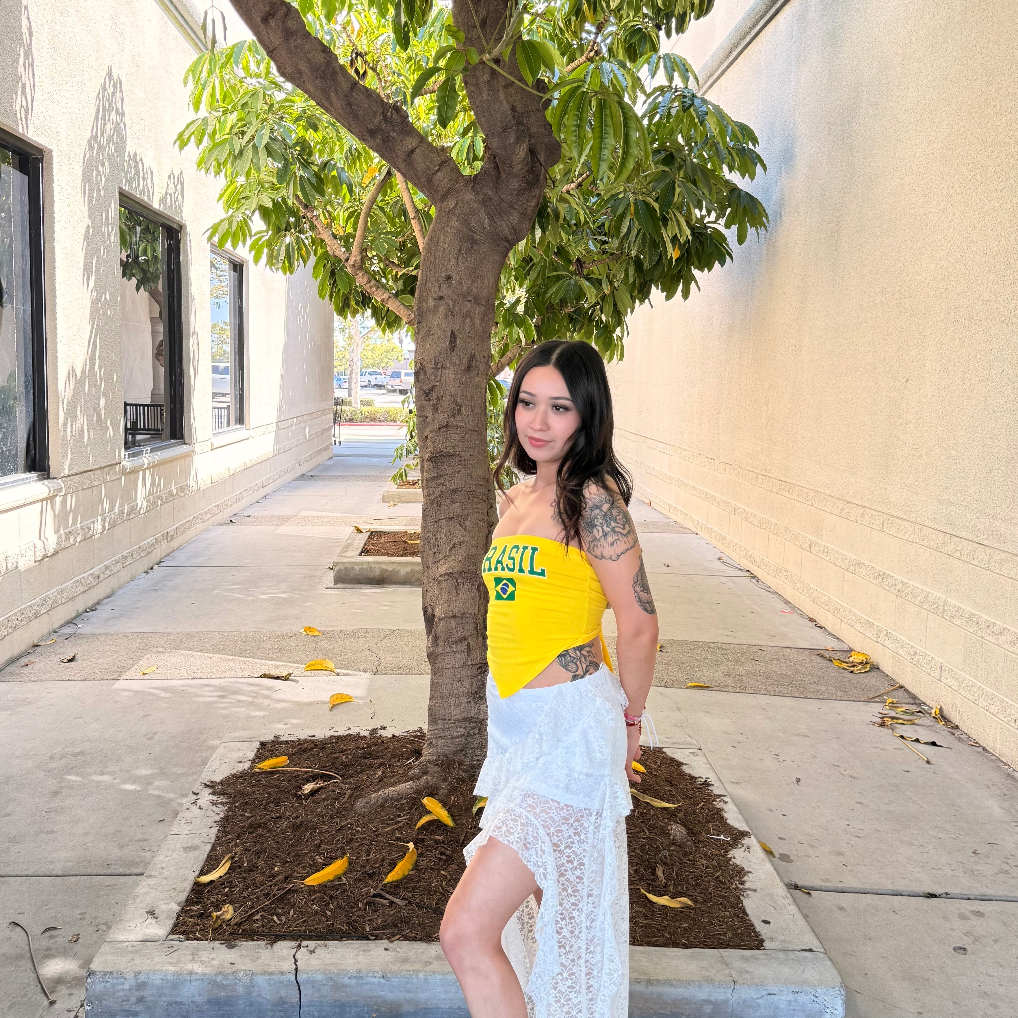 Brasil Tube Top (Yellow)