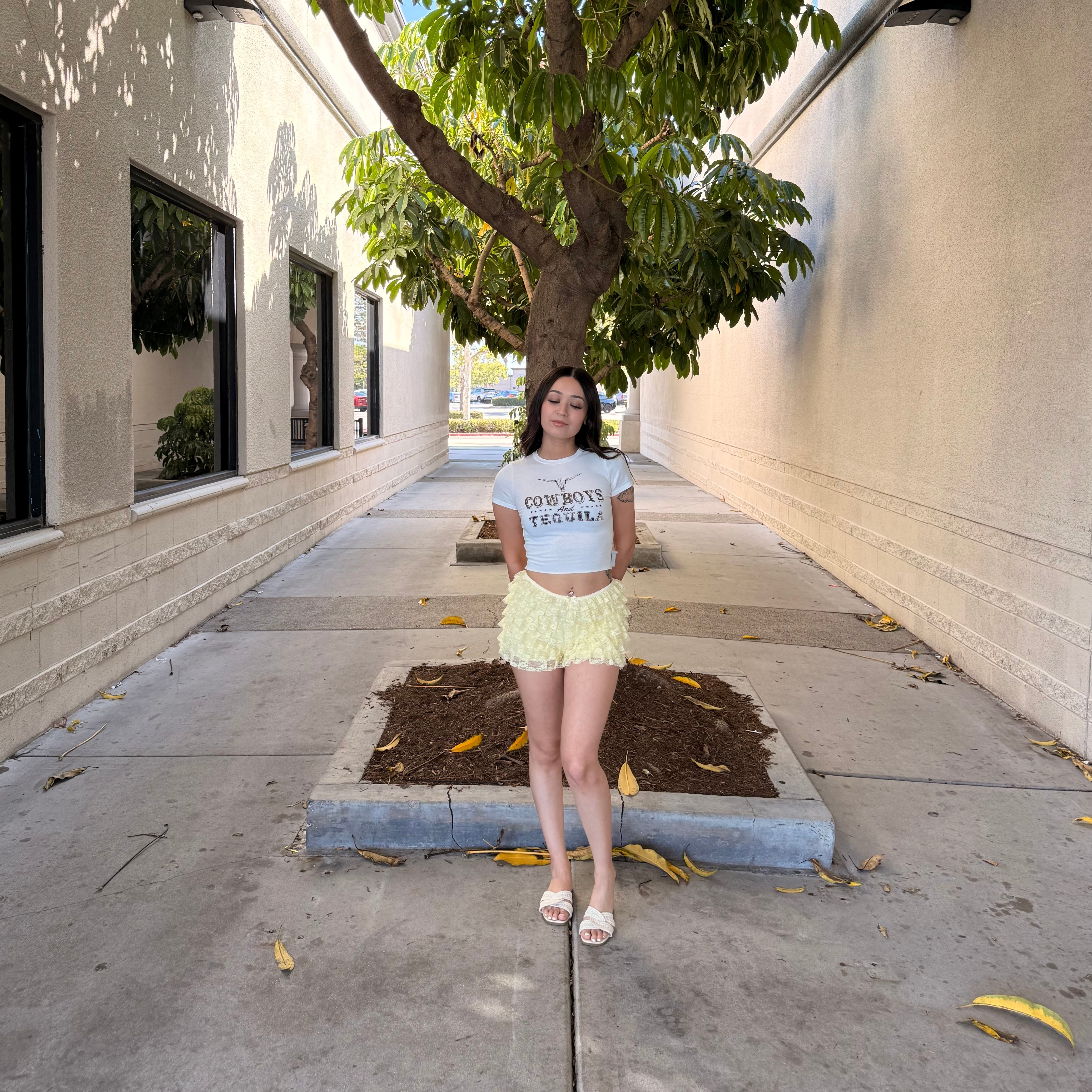 Cowboys & Tequila Tee (Ivory)