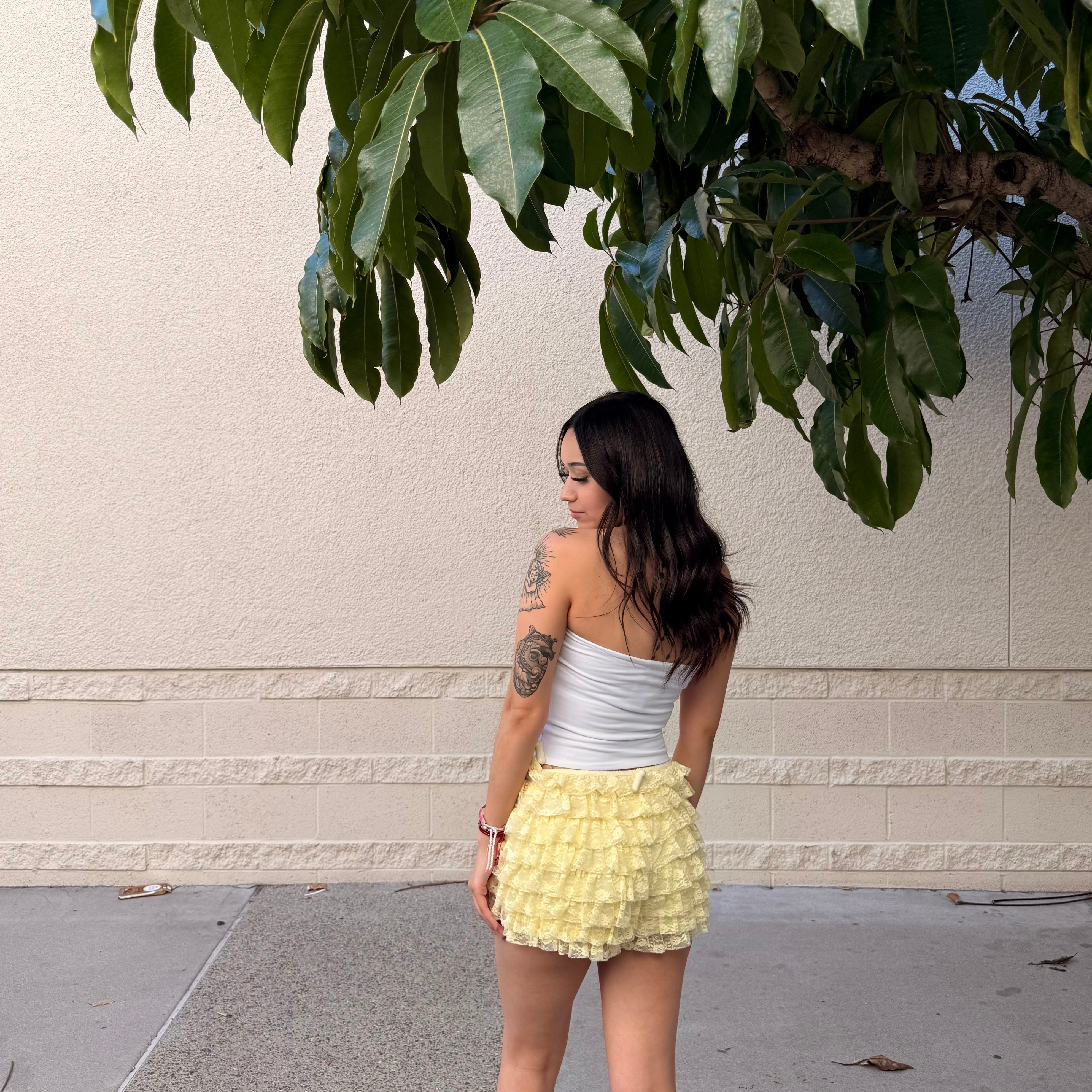 Mexico Tube Top (White)