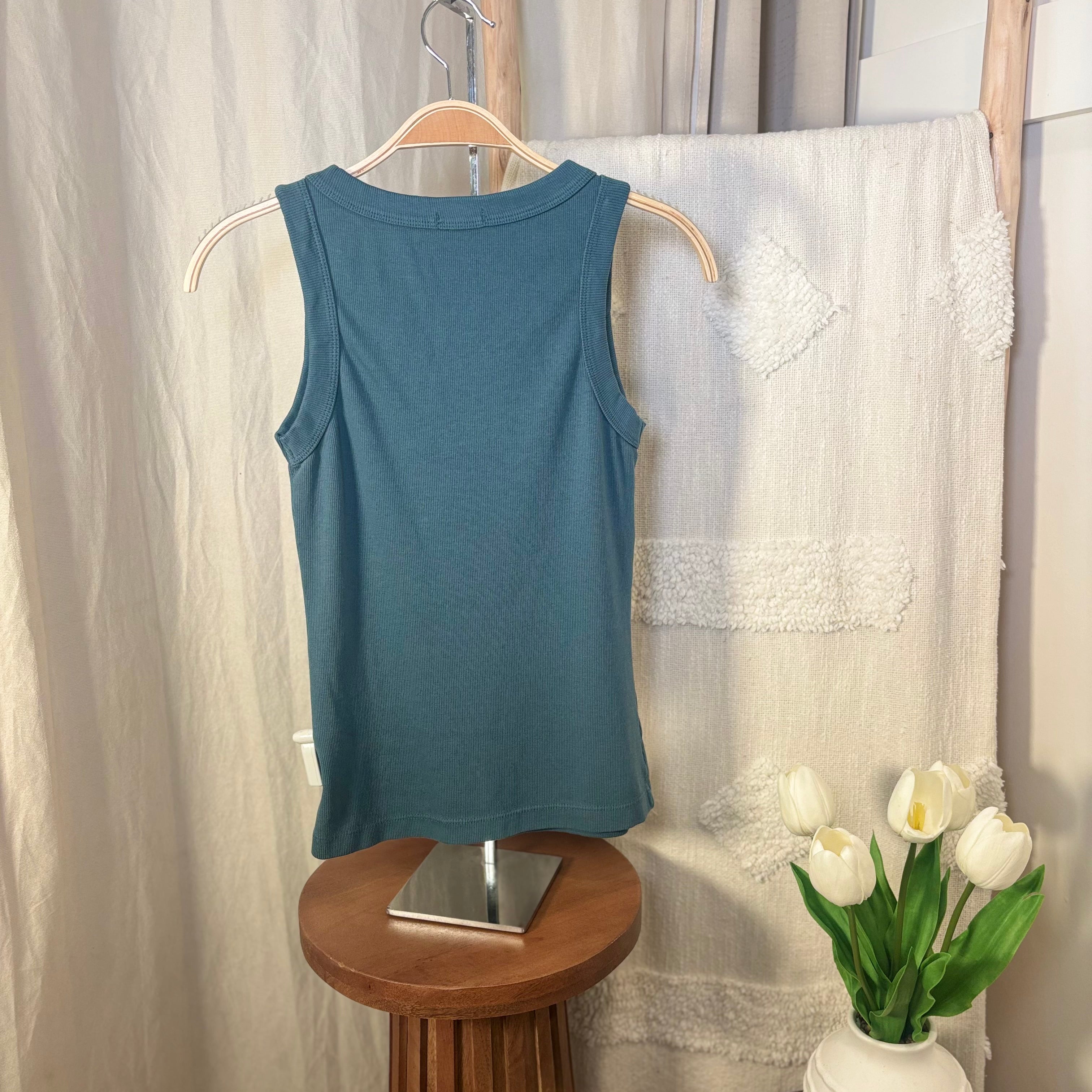 Camilla Tank top (Dark Teal)