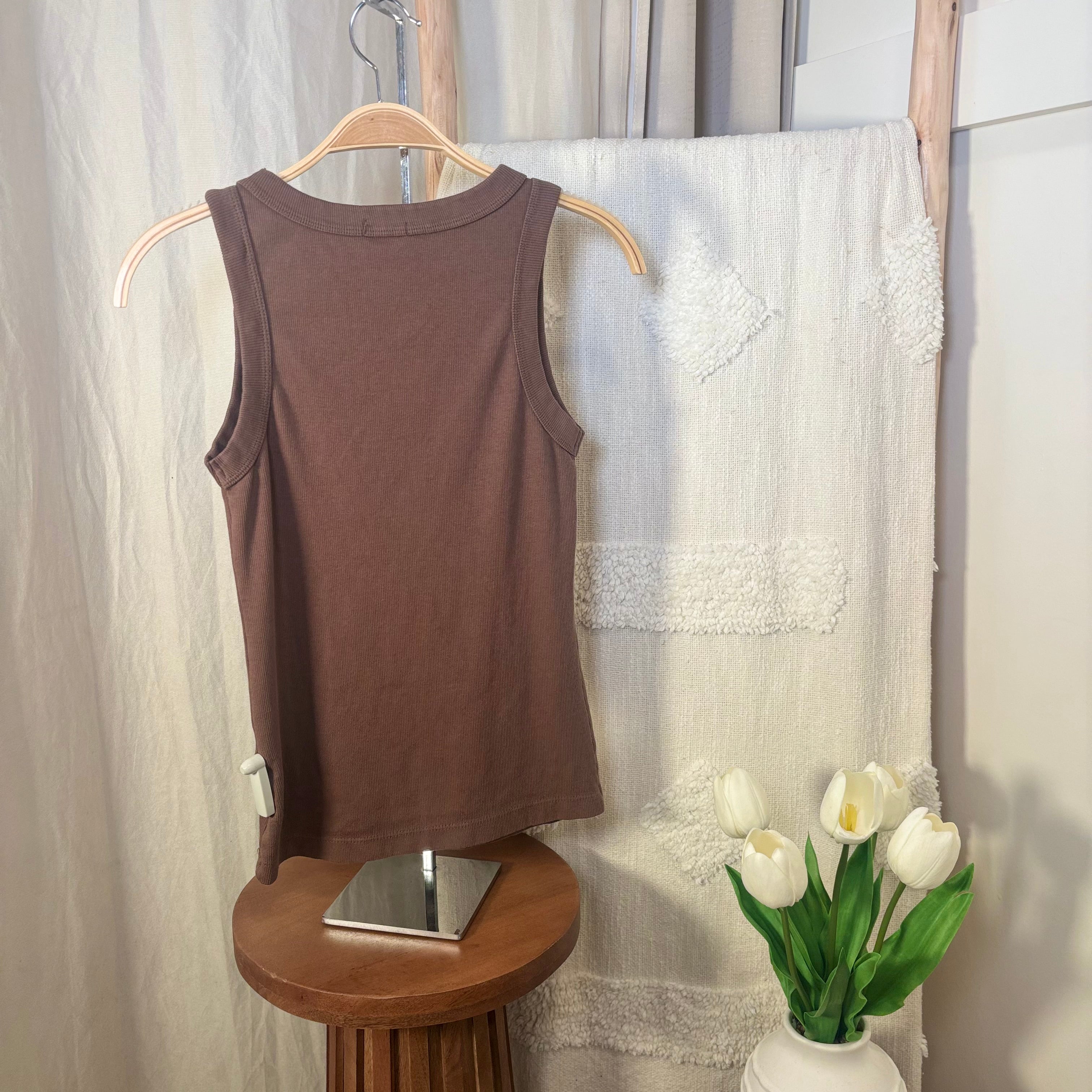 Camilla Tank top (Brown)