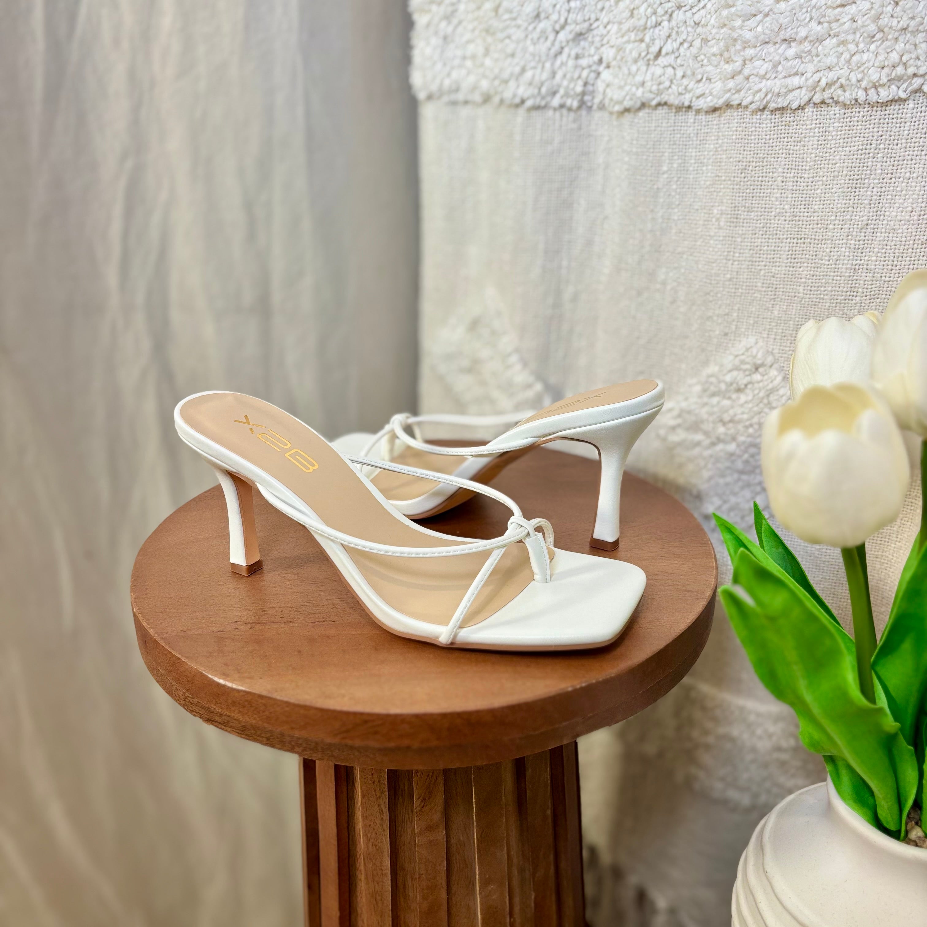 Desiree Heels (White)