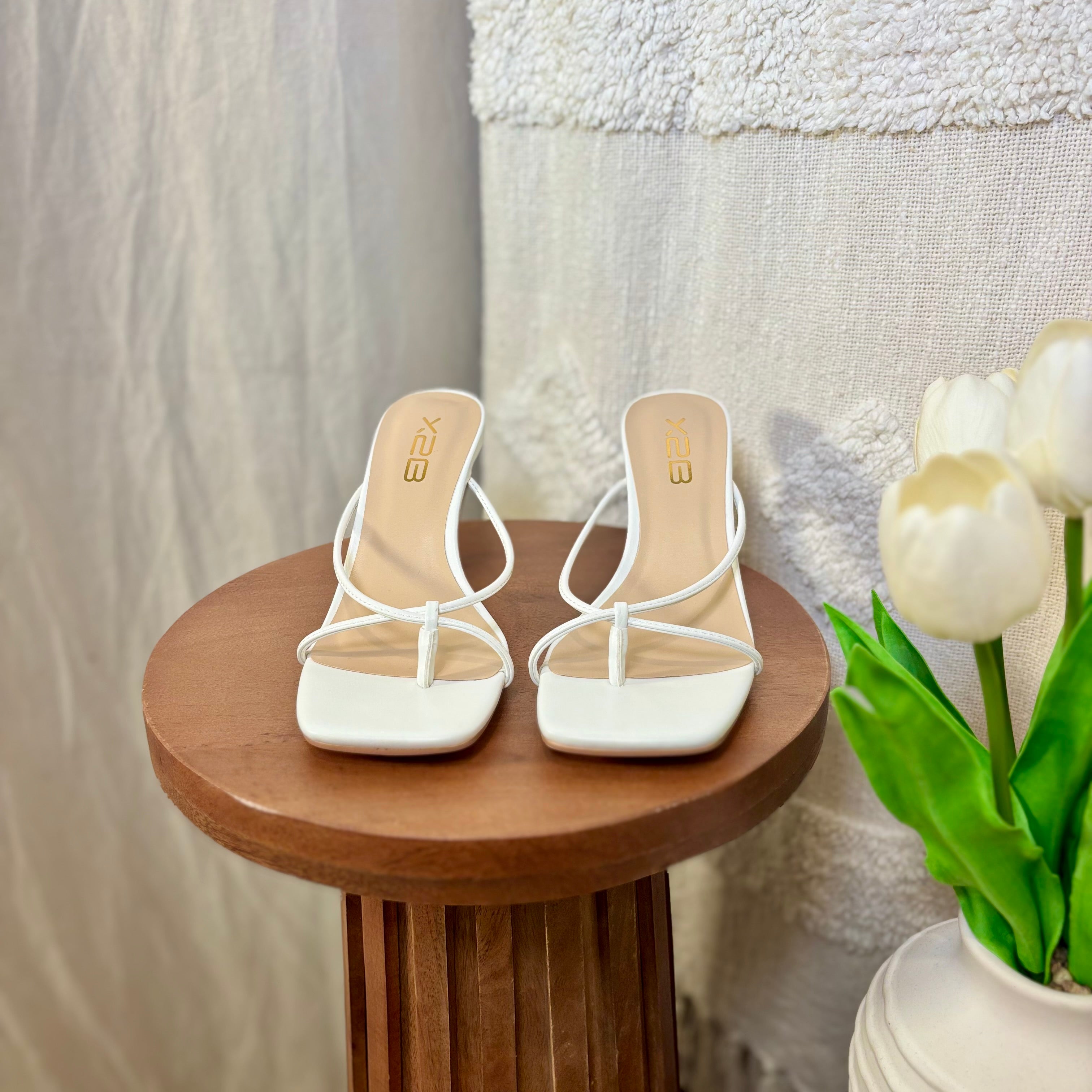 Desiree Heels (White)