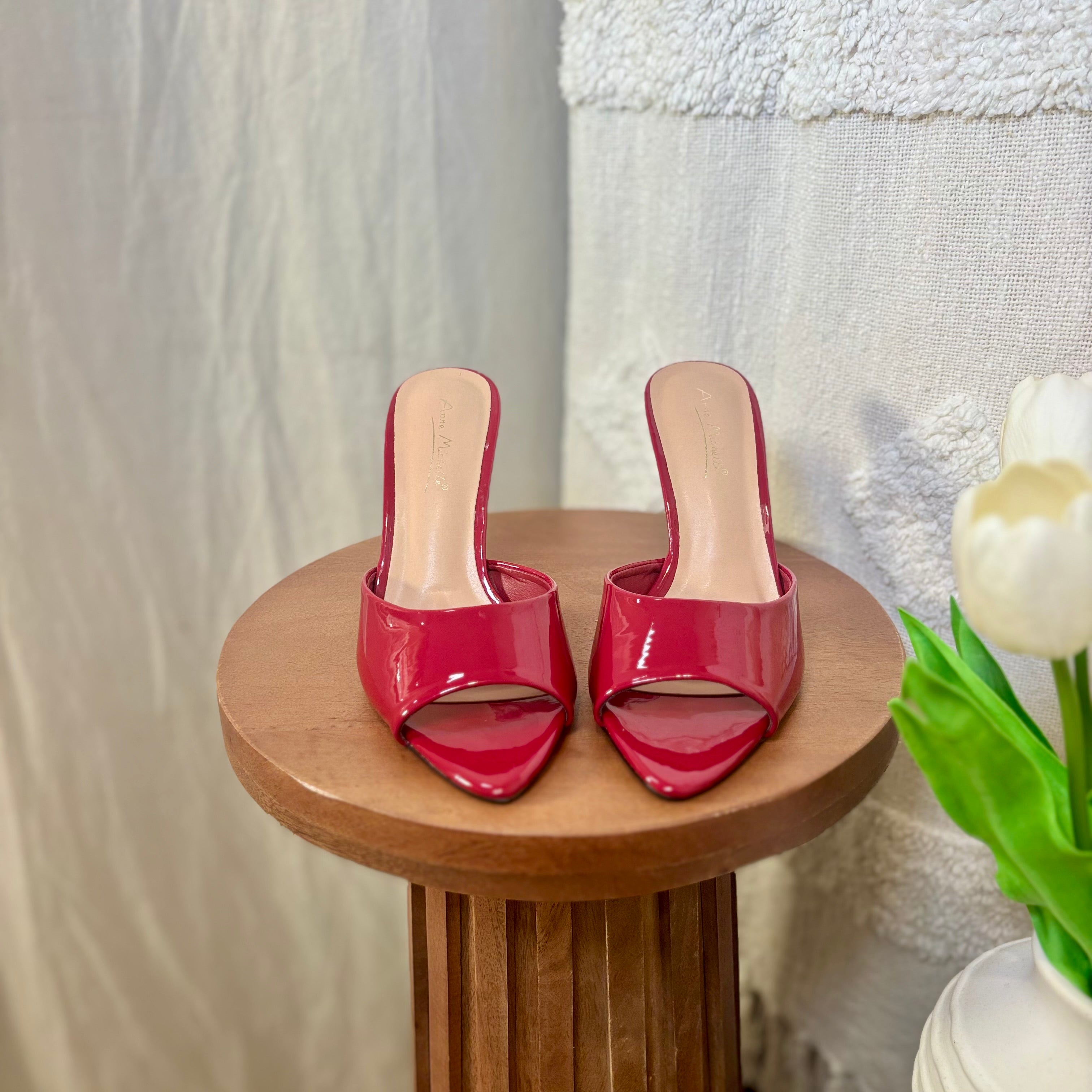 Mila Heels (Cherry)