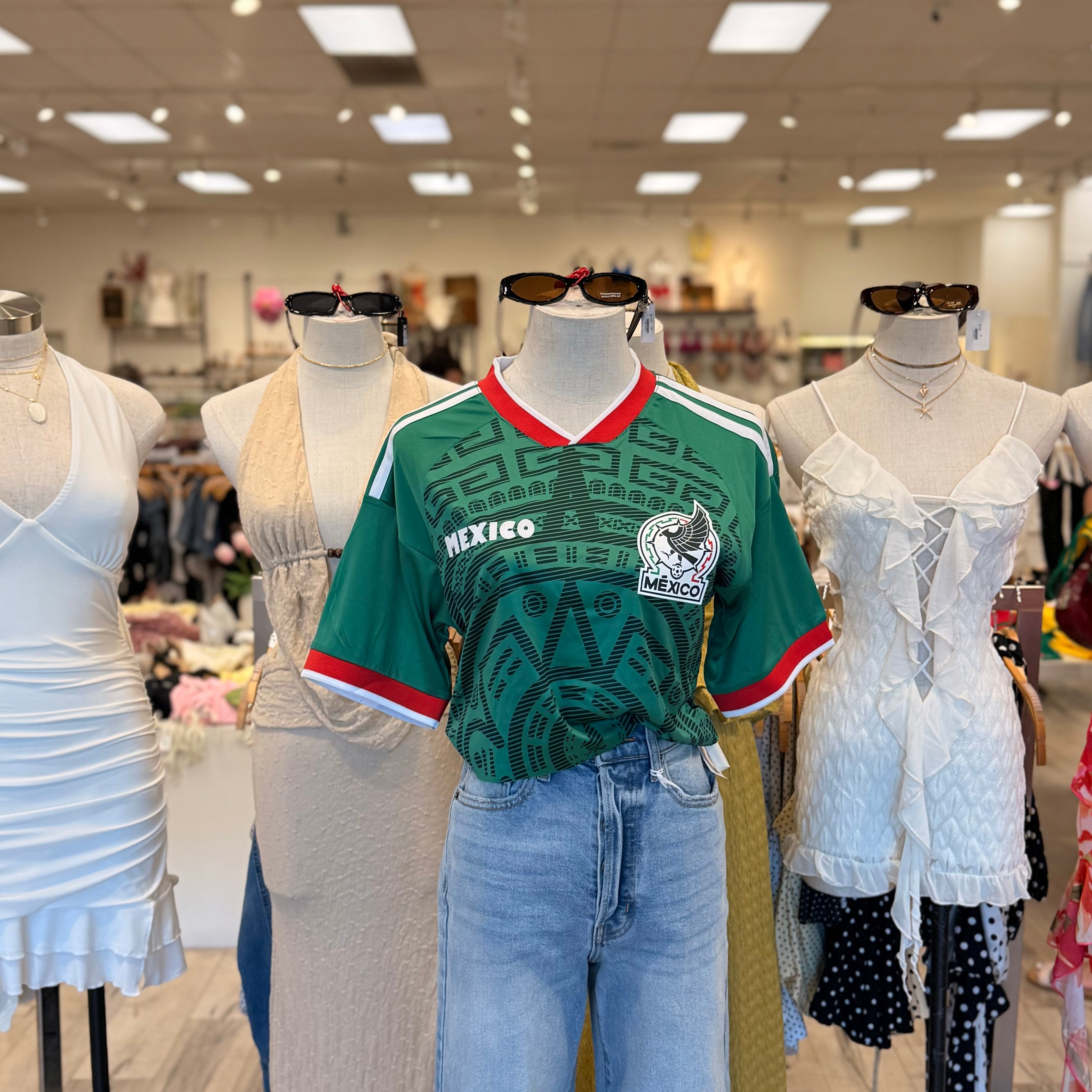 Mexico Crop Jersey (Green)