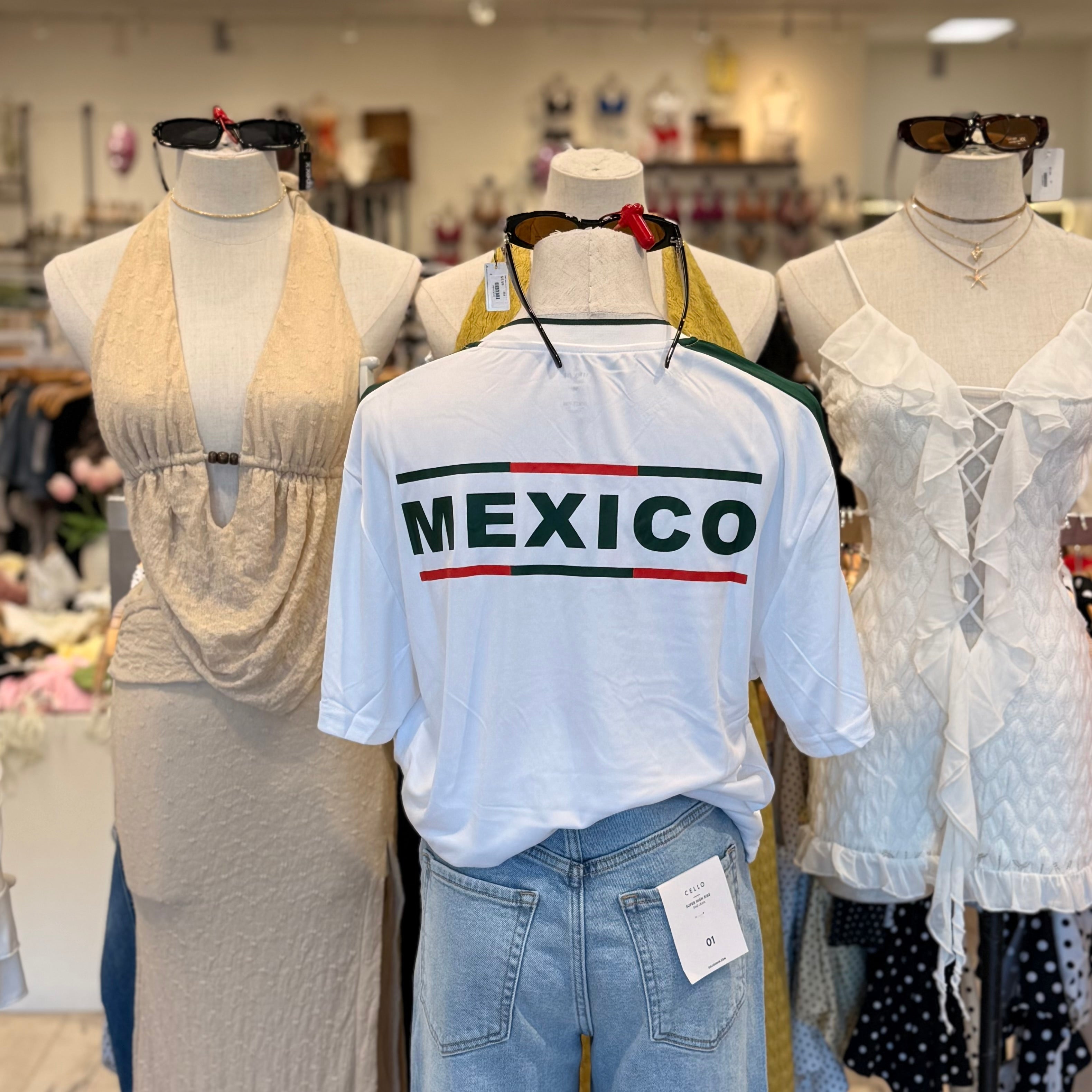 Mexico Oversize Jersey (White)