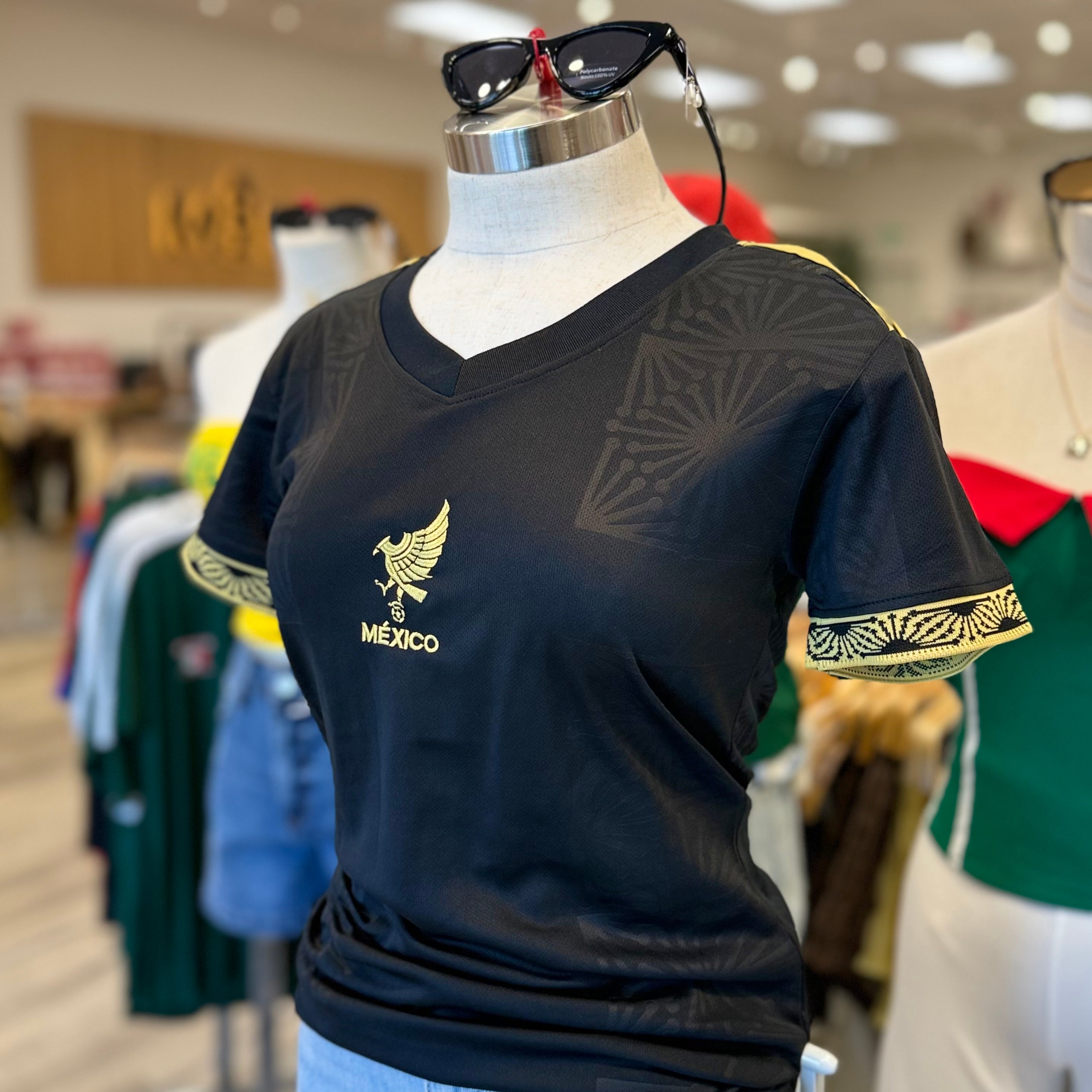 Mexico Fitted Jersey (Black)
