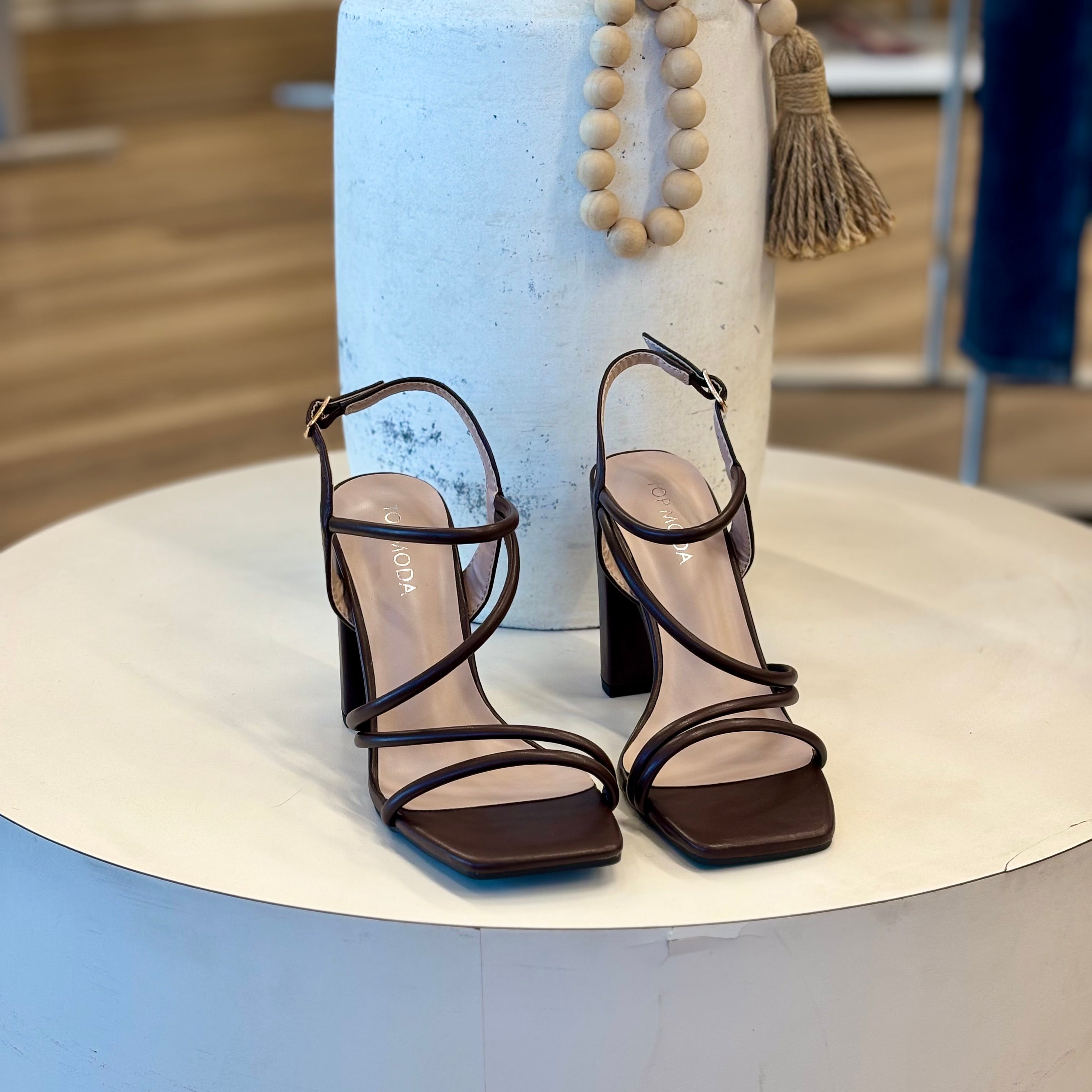 Celeste Heels (Brown)