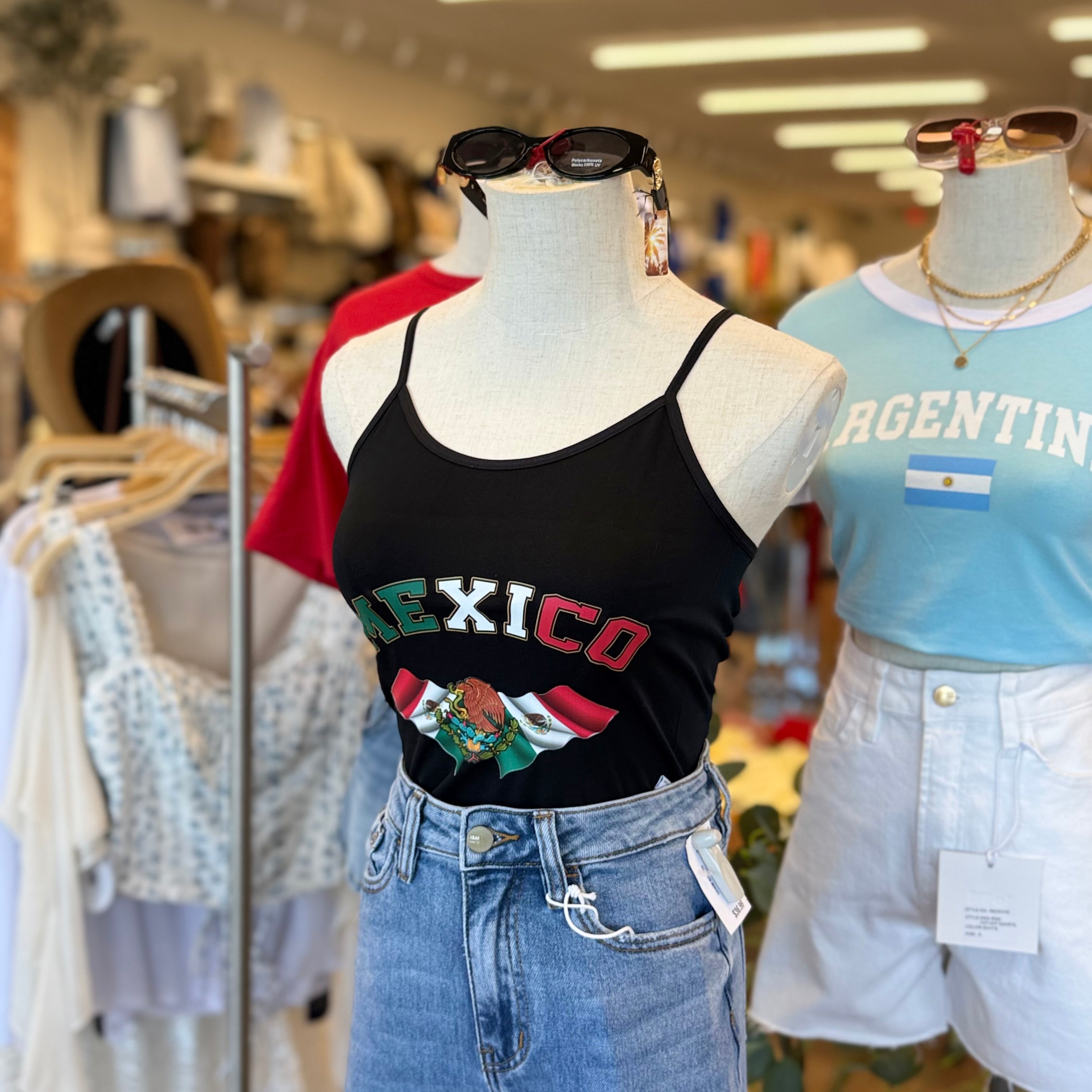 Mexico Tank Top (Black)