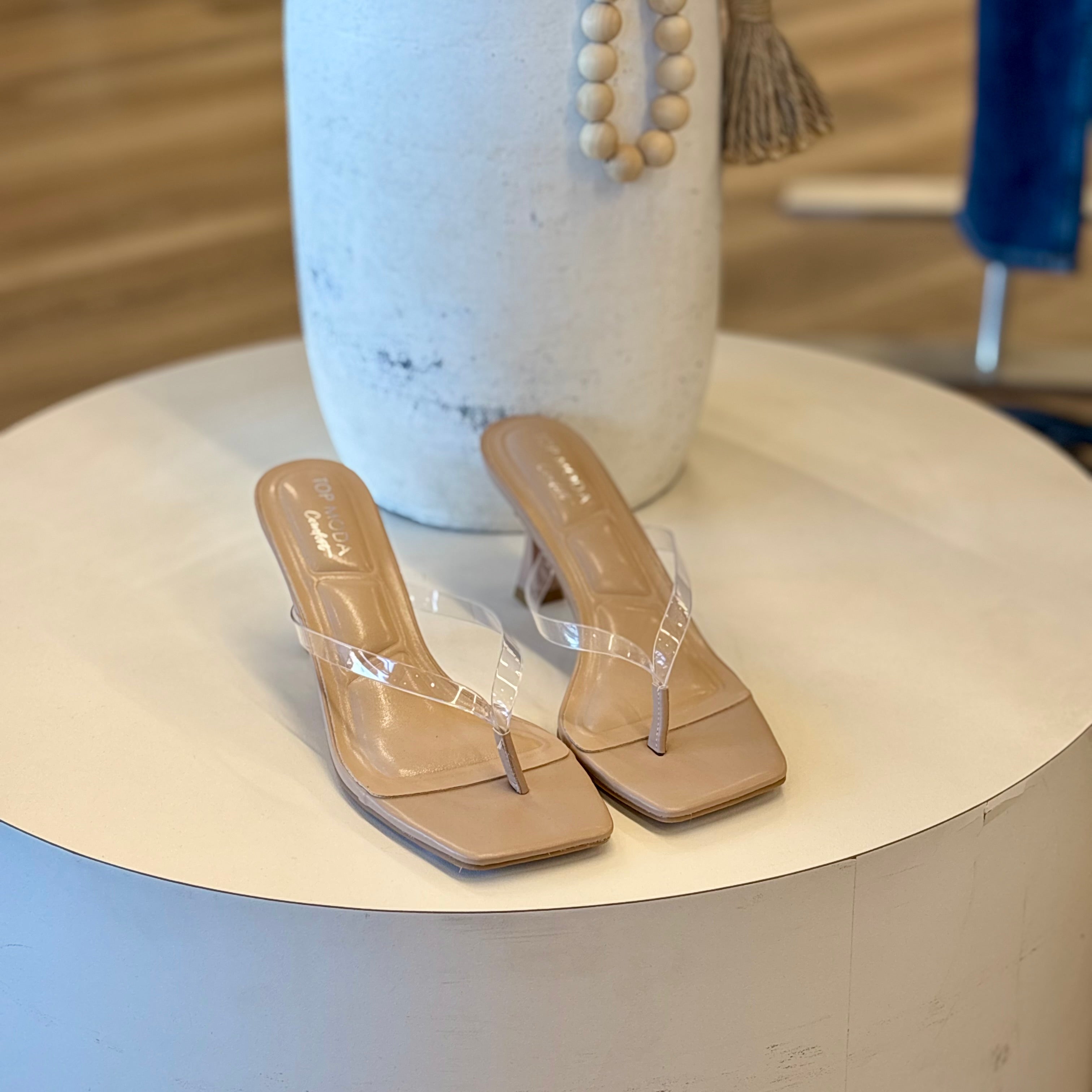 Diana Heels (Clear)