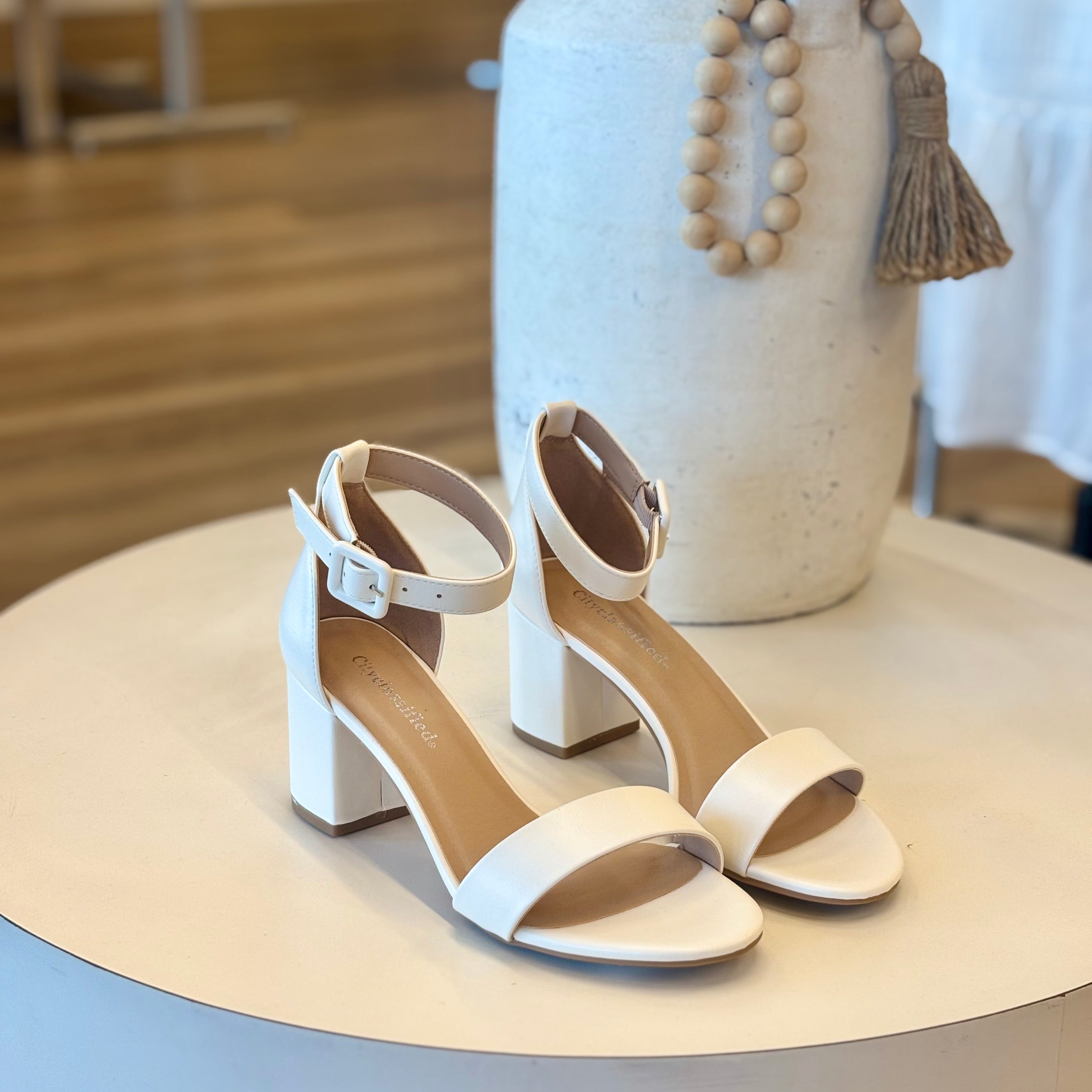 Kathy Heels (White)