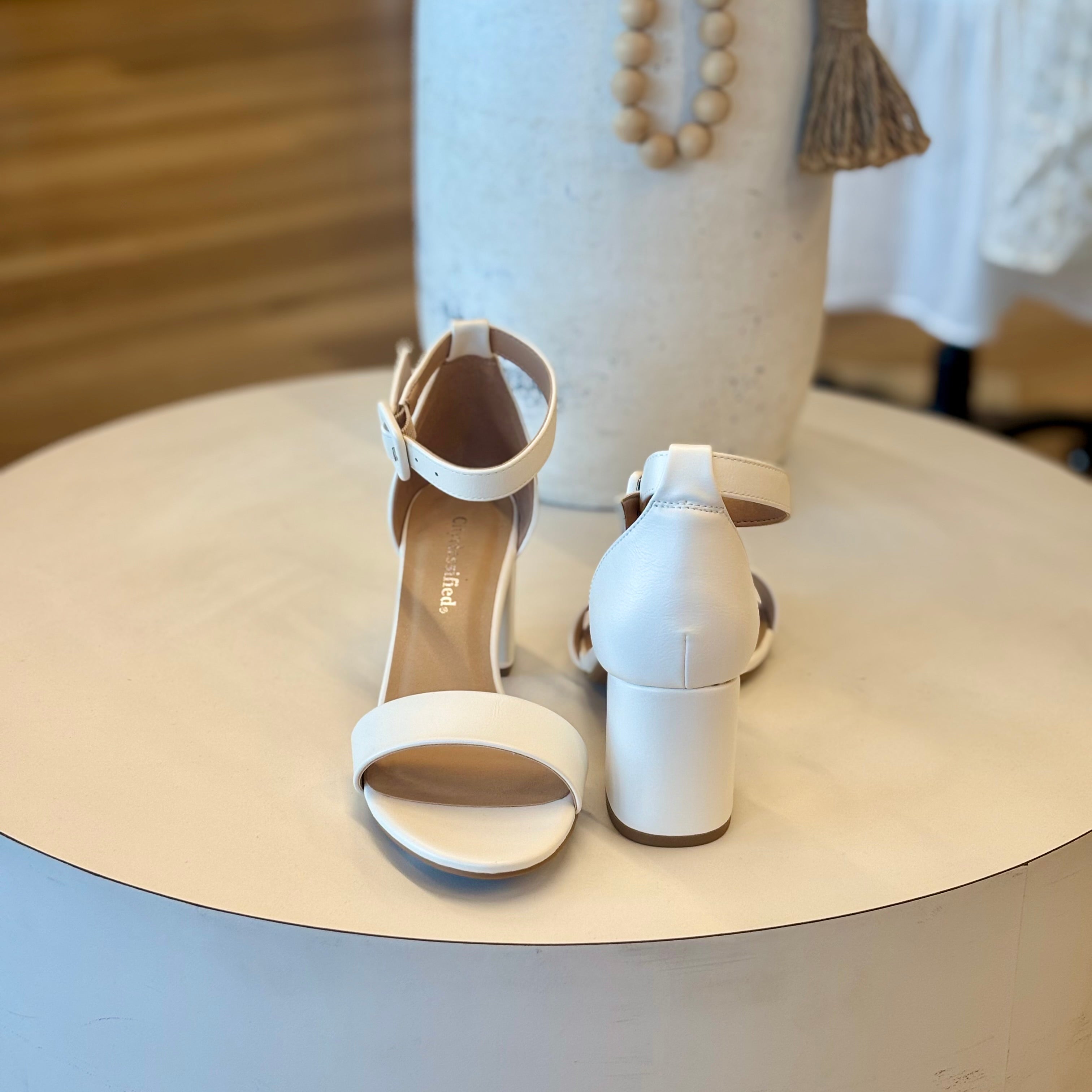 Kathy Heels (White)