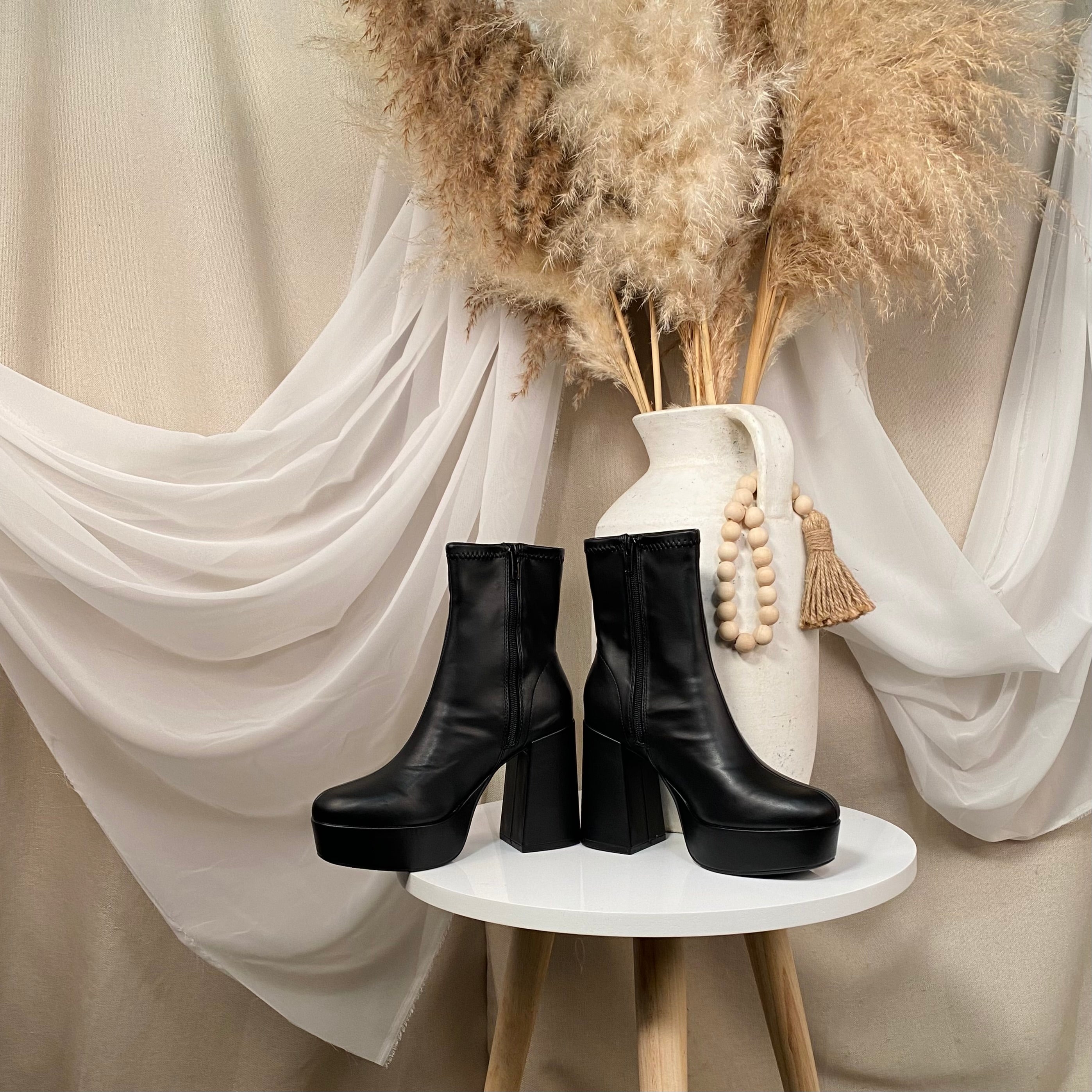 Isaiah Booties (Black)