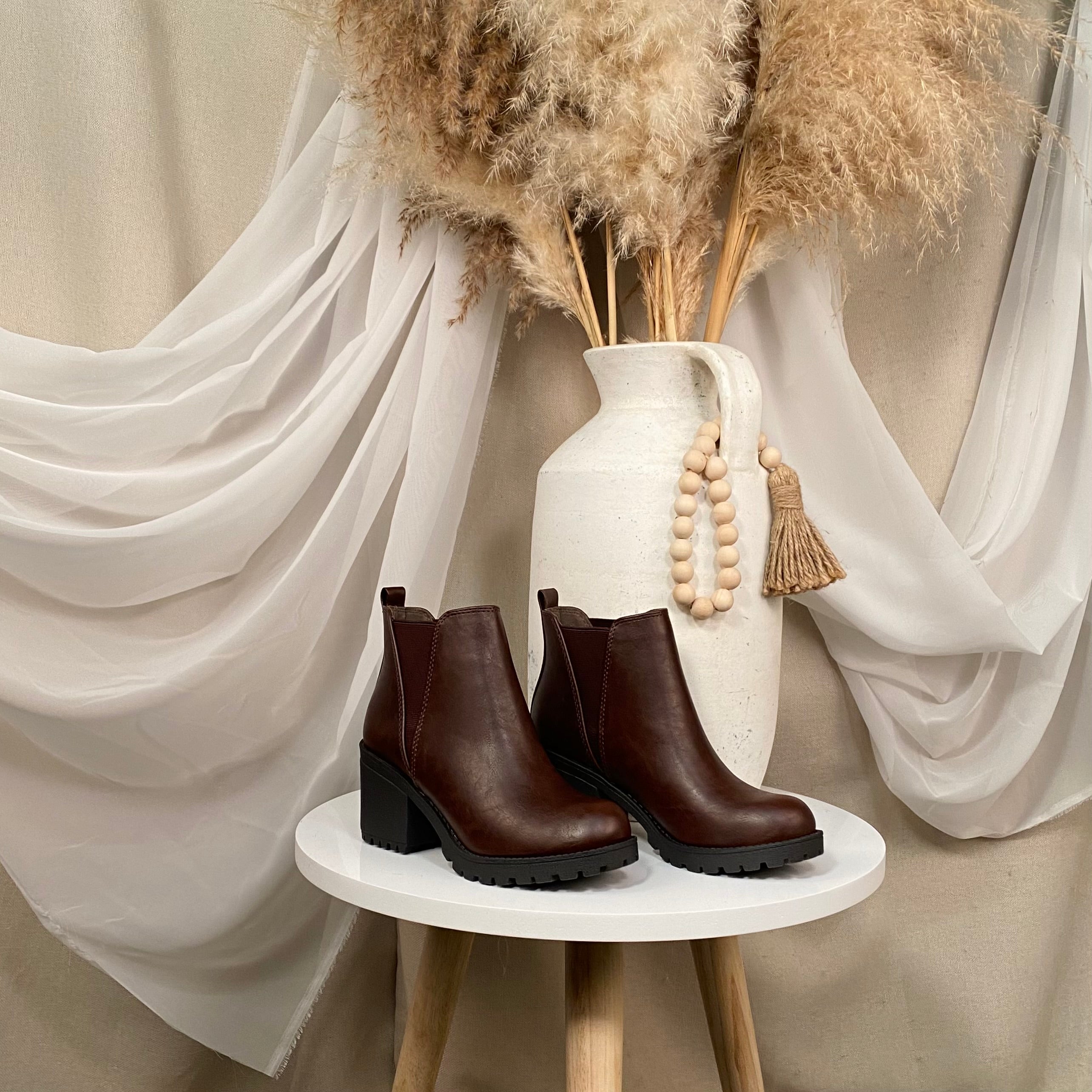 Kevin Booties (Brown)