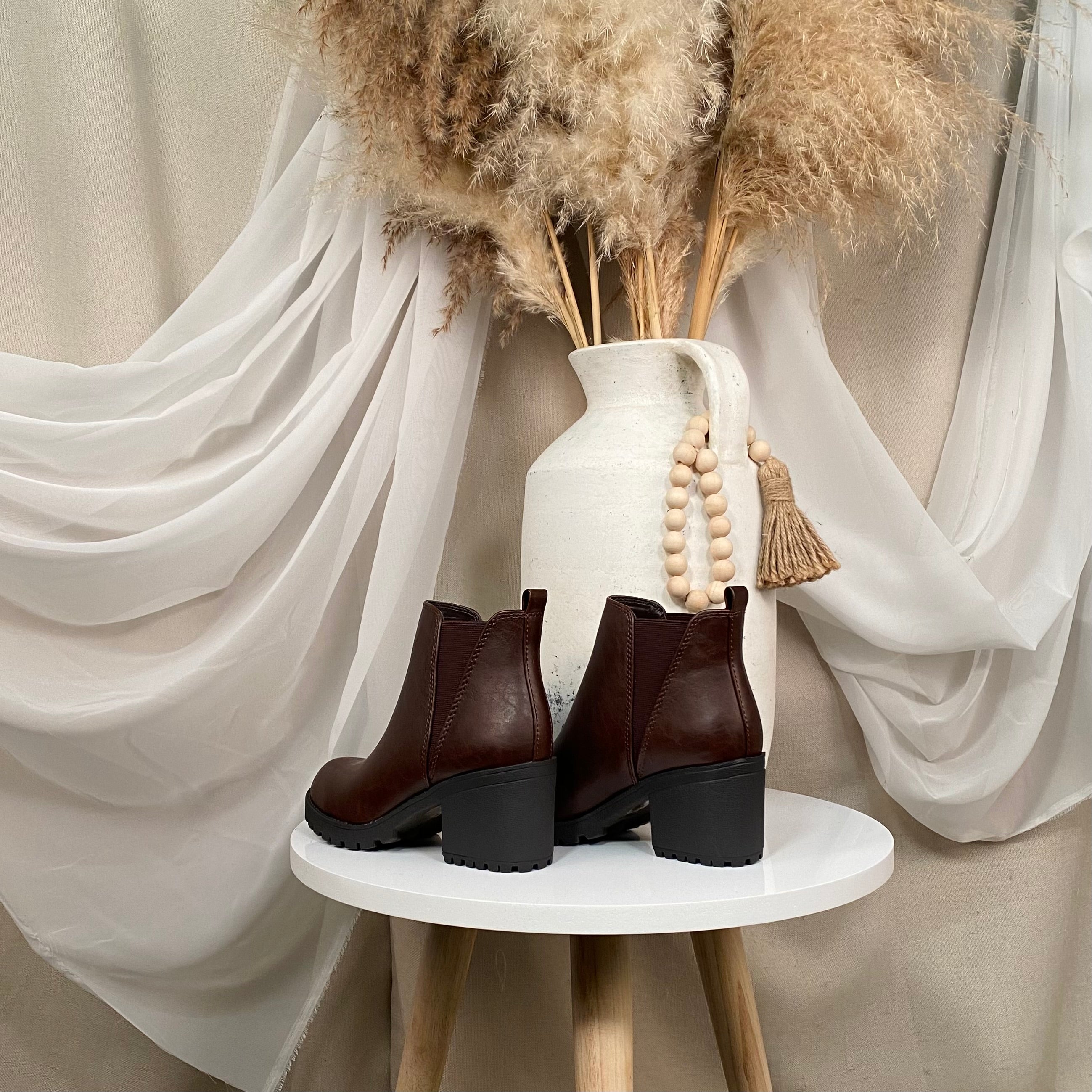 Kevin Booties (Brown)
