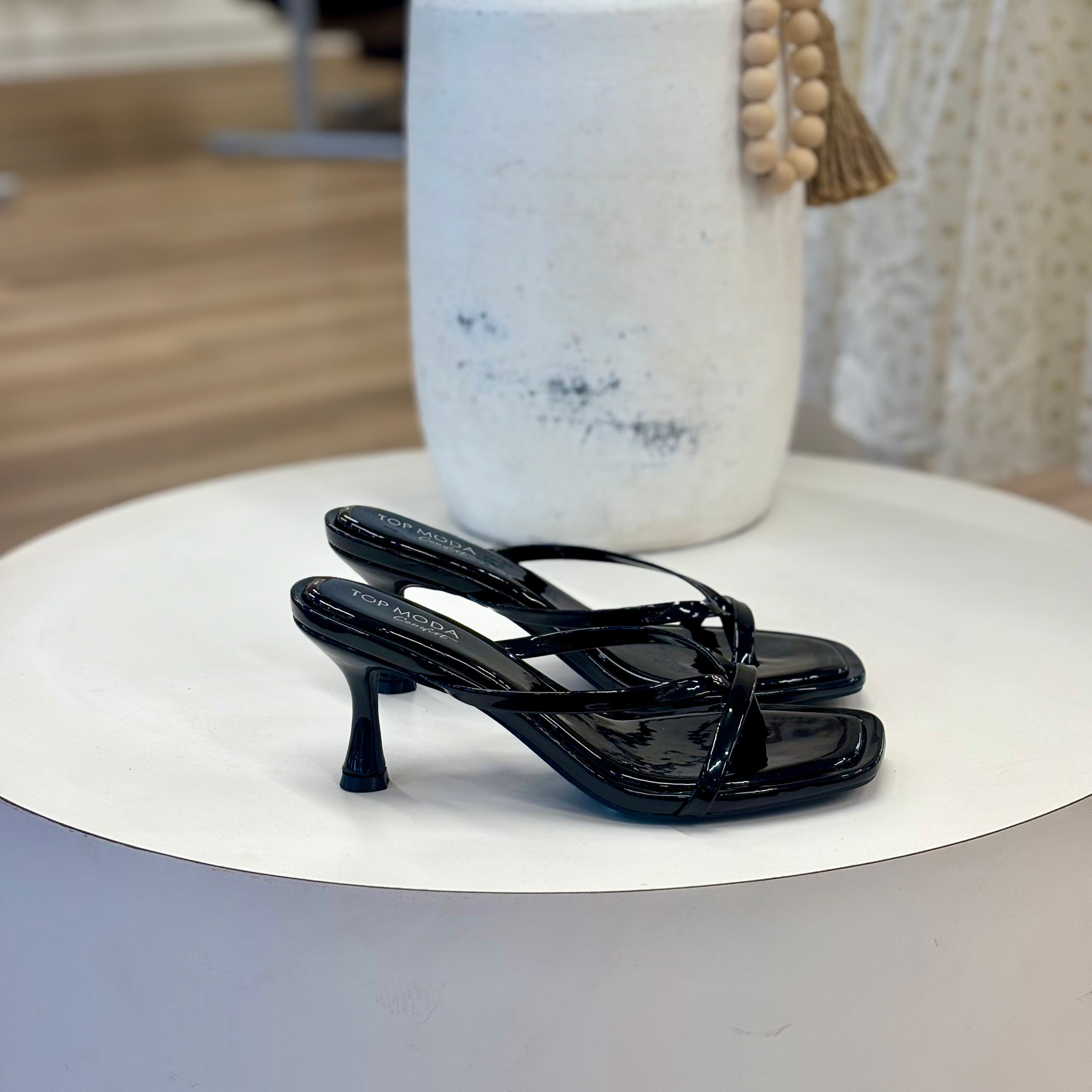 Karla Heels (Black/pat)