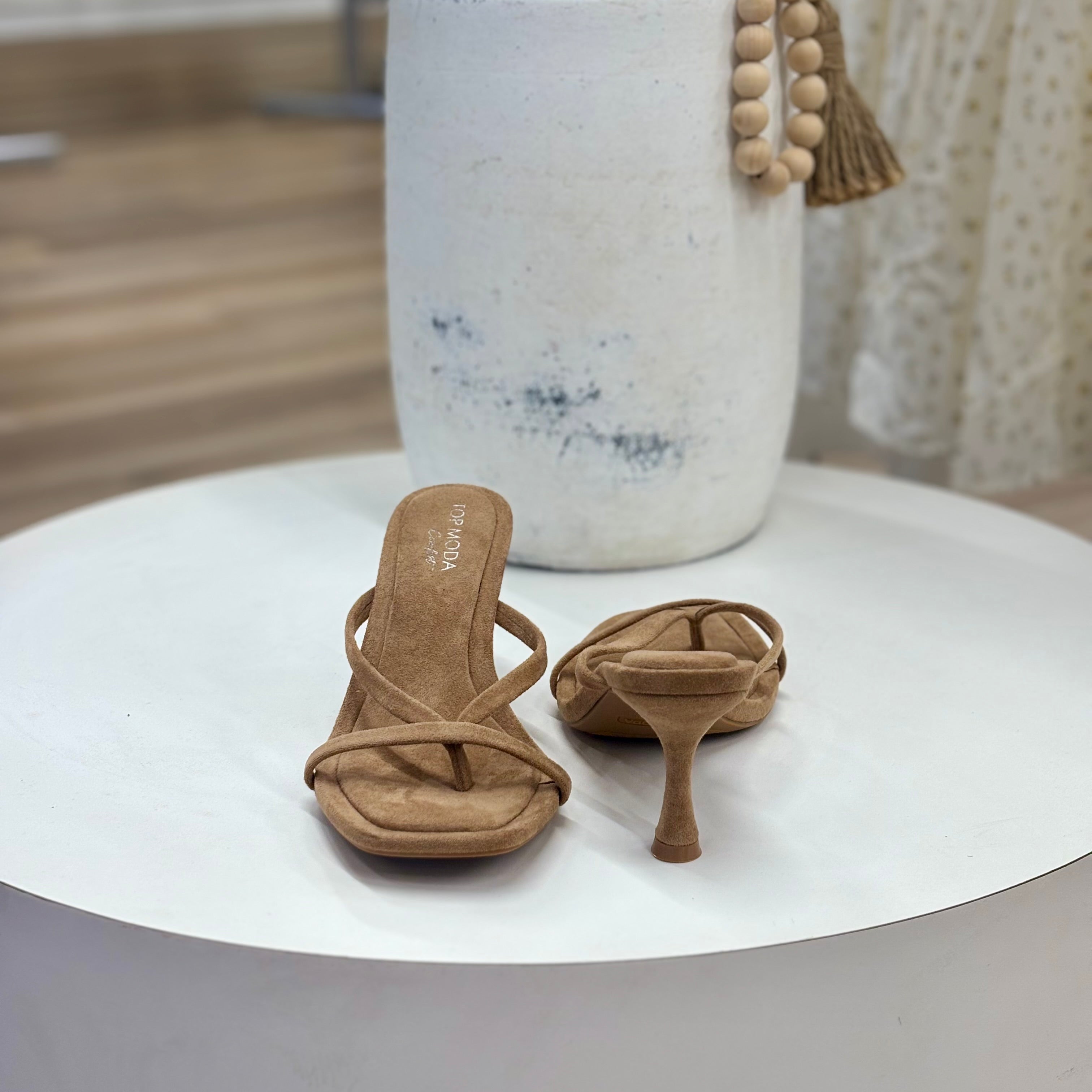 Karla Heels (Camel)