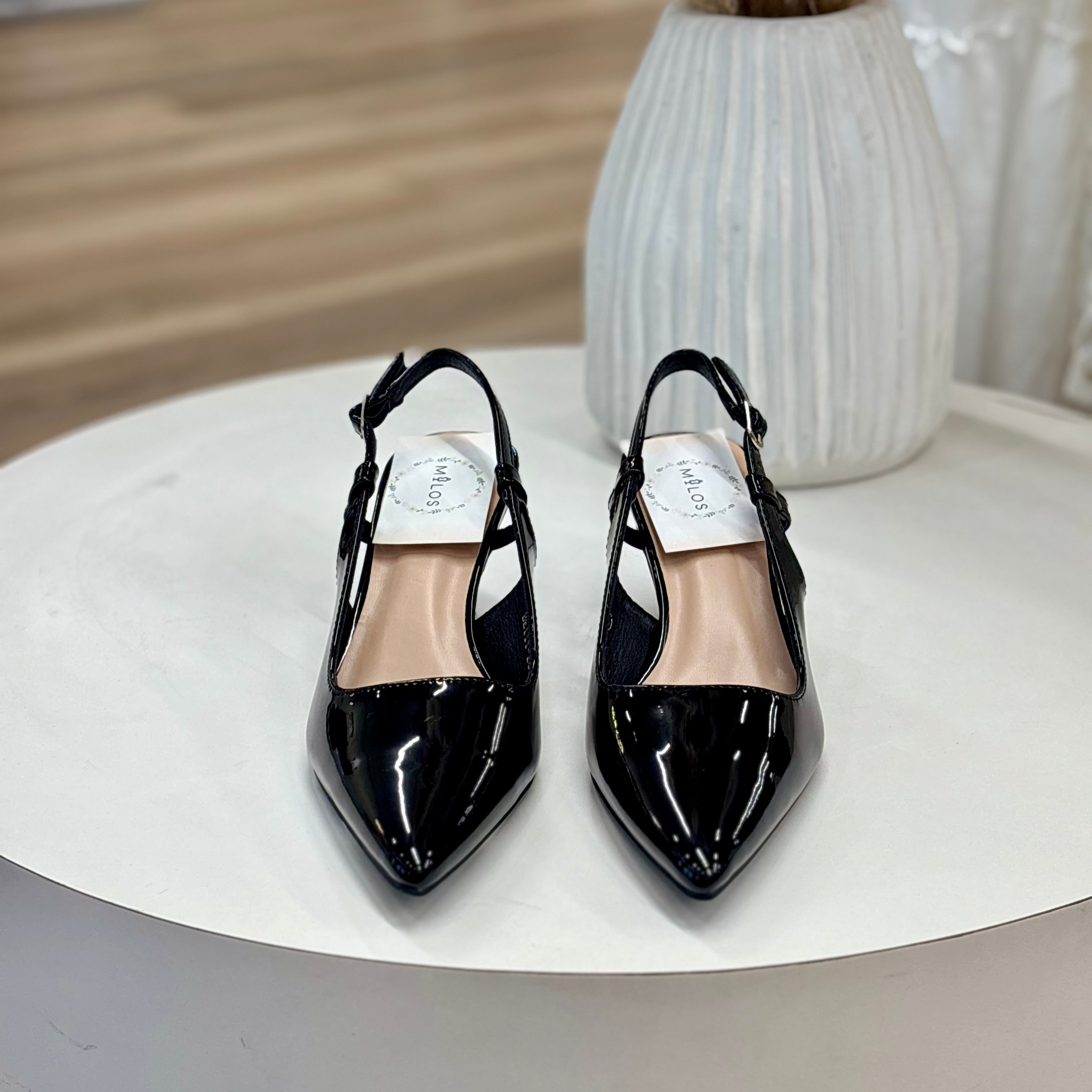 Sam Heels (Black/pat)