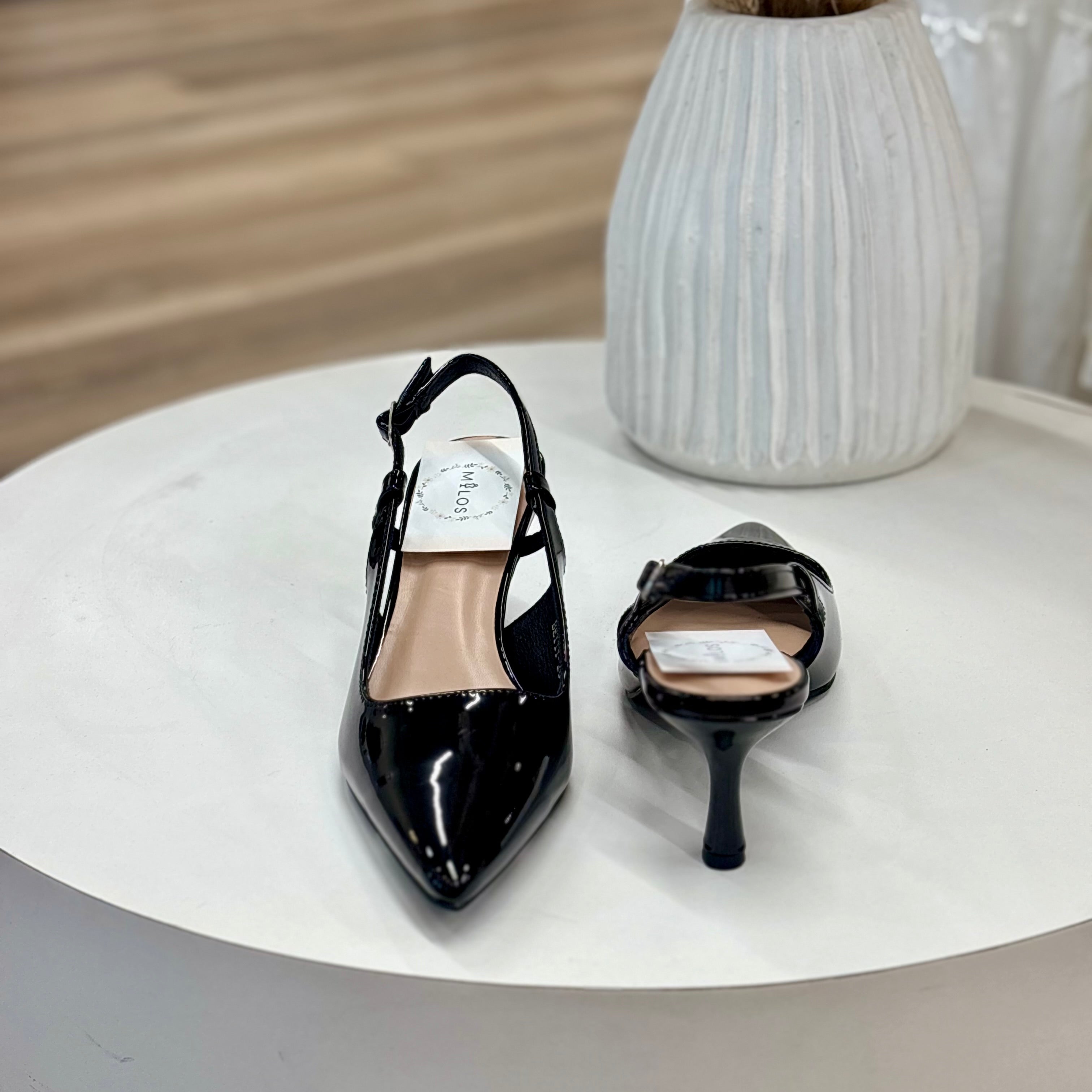 Sam Heels (Black/pat)
