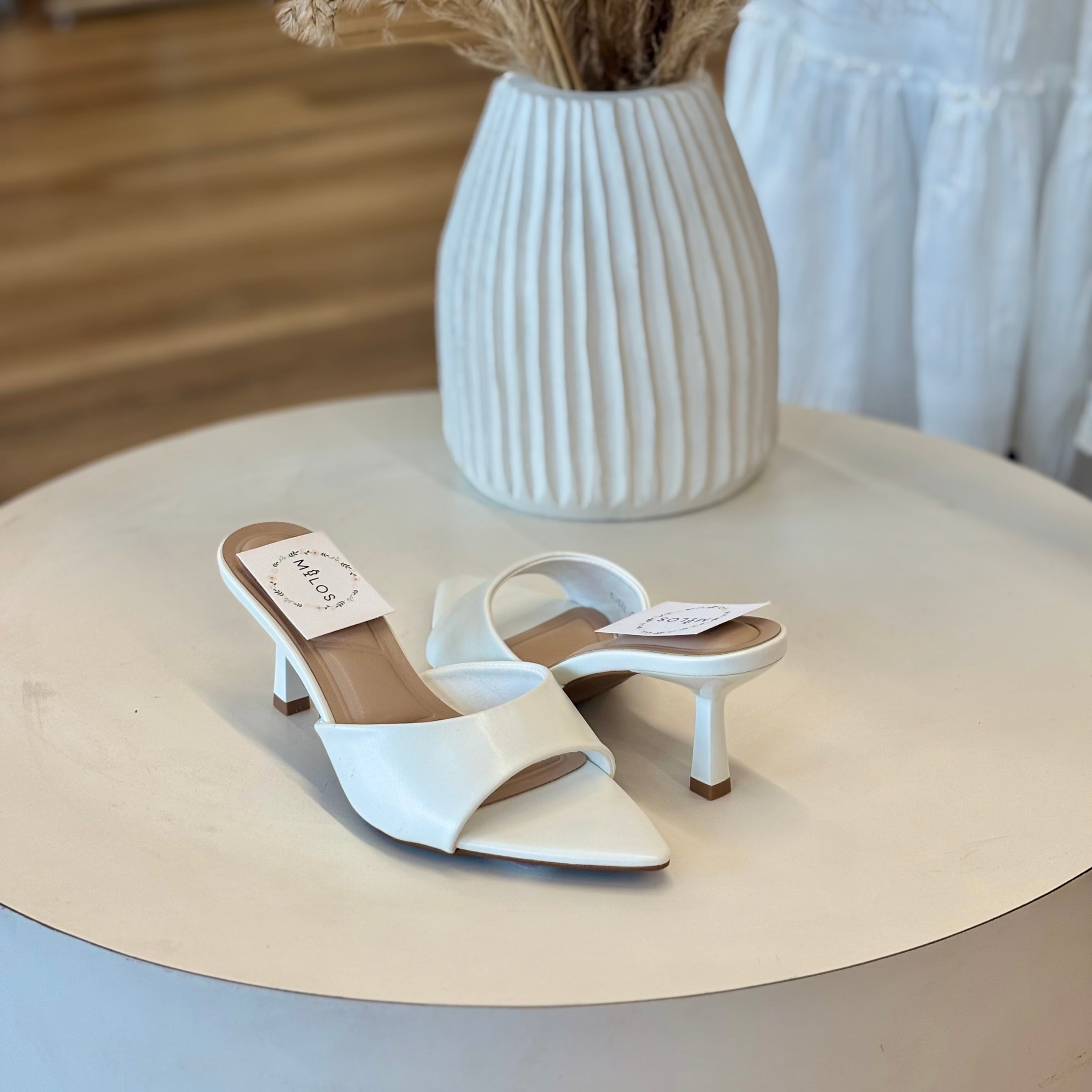 Lizbeth Heels (White)