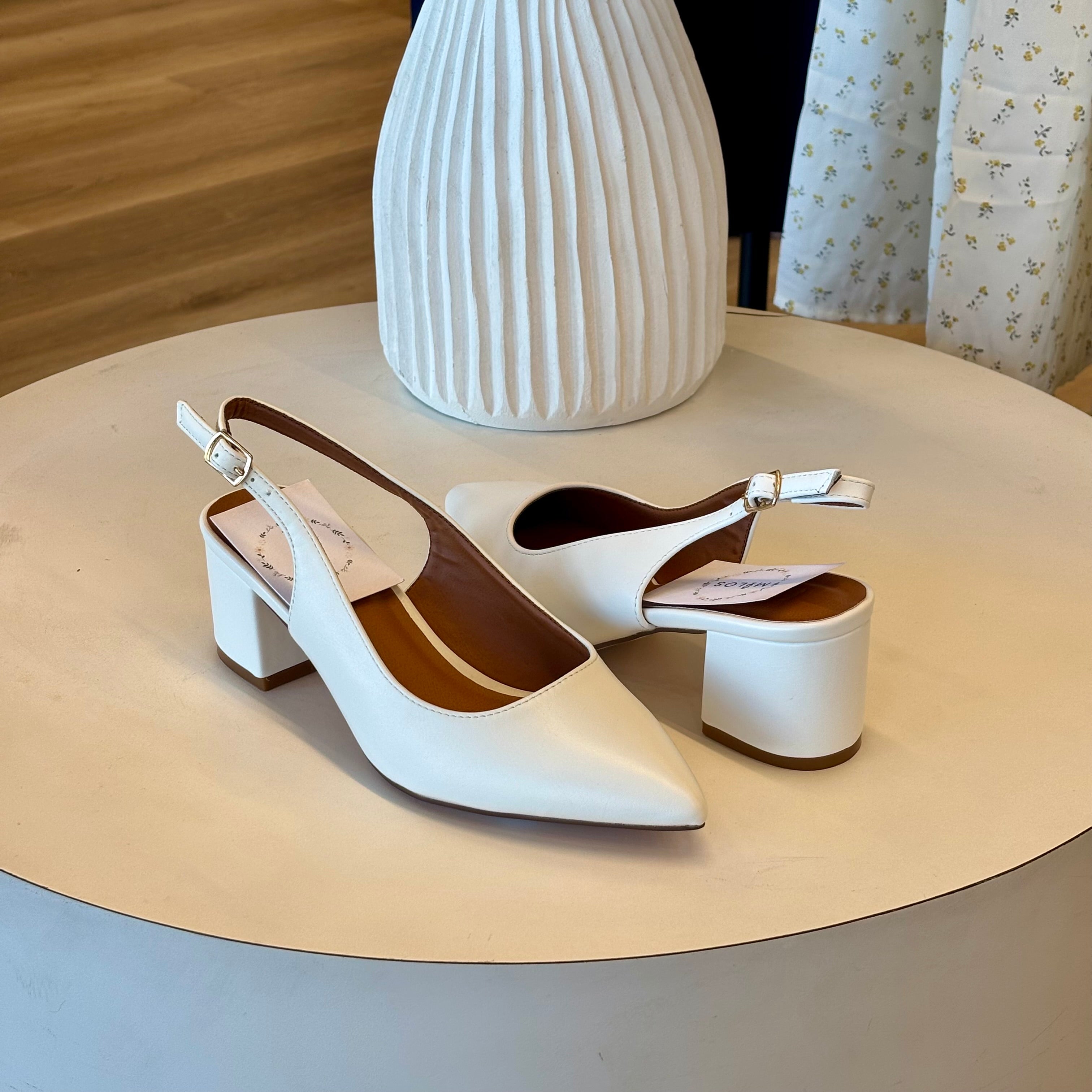 Ivy Heels (White)