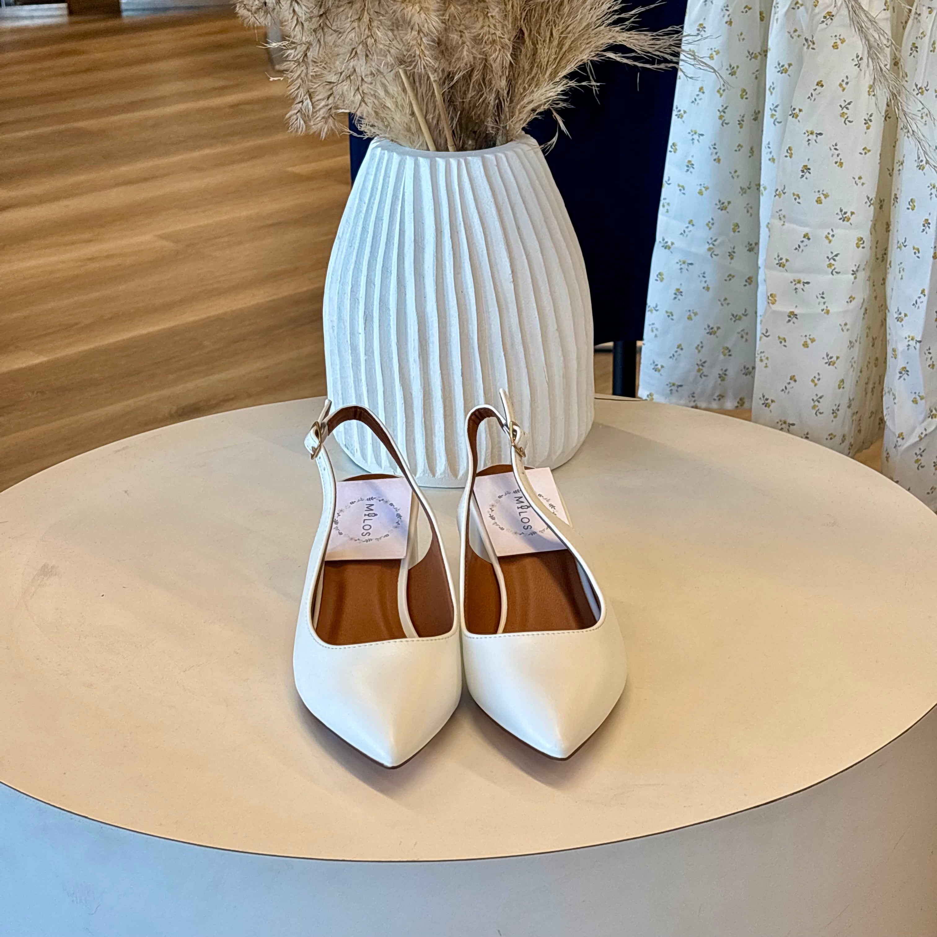 Ivy Heels (White)