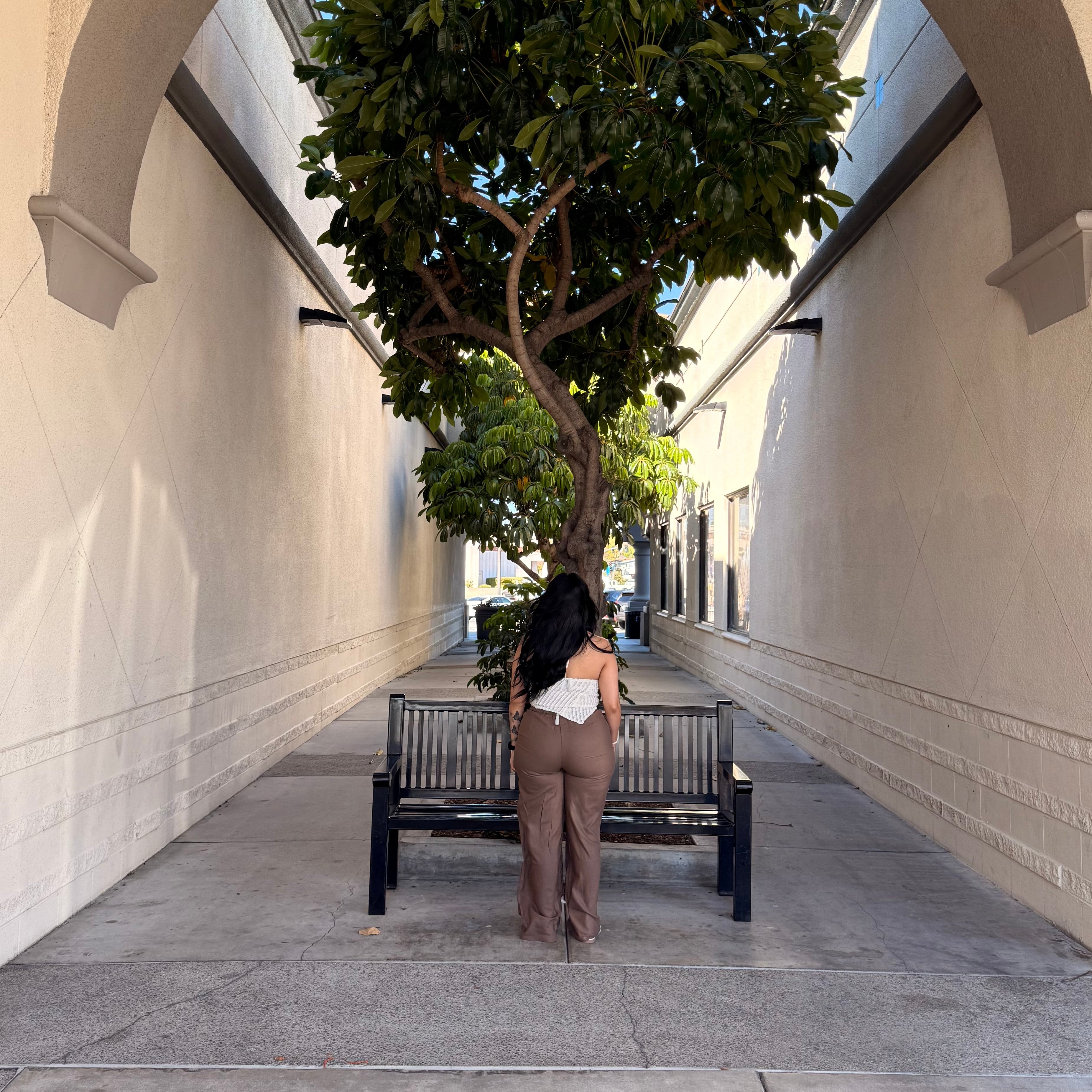 Raven Linen Pants (Mocha)