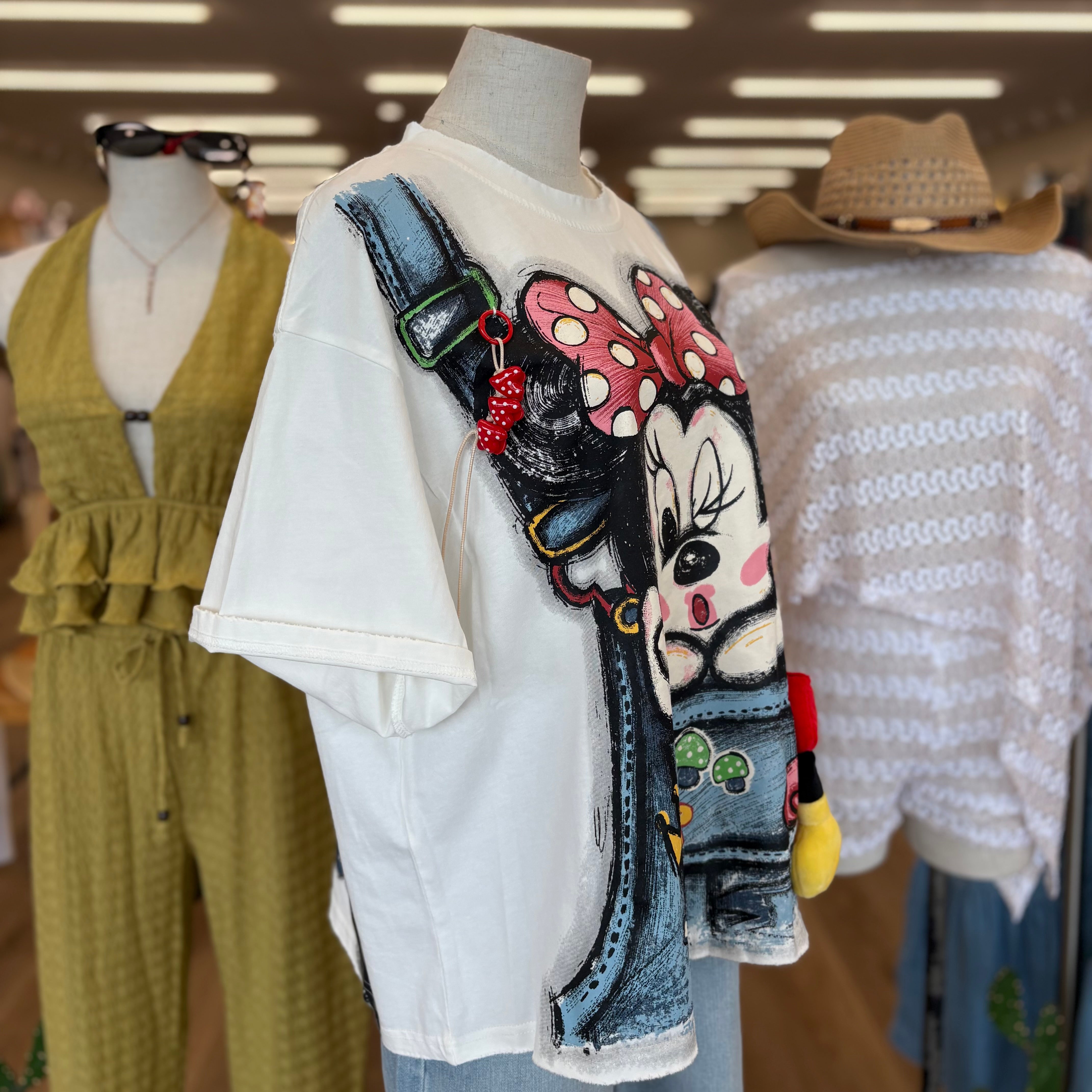 Disney Oversize Shirt (White)