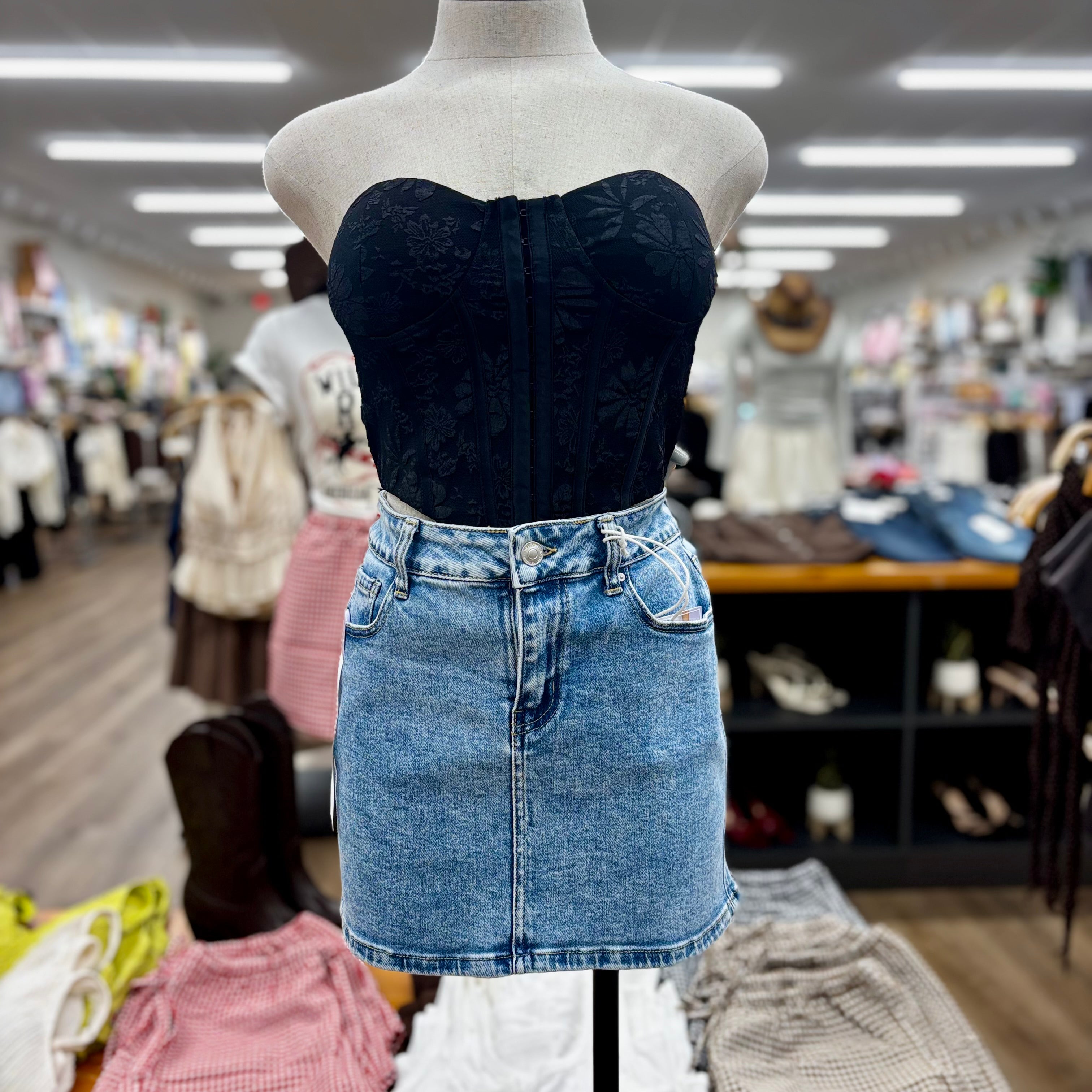 Julia skirt (light blue)