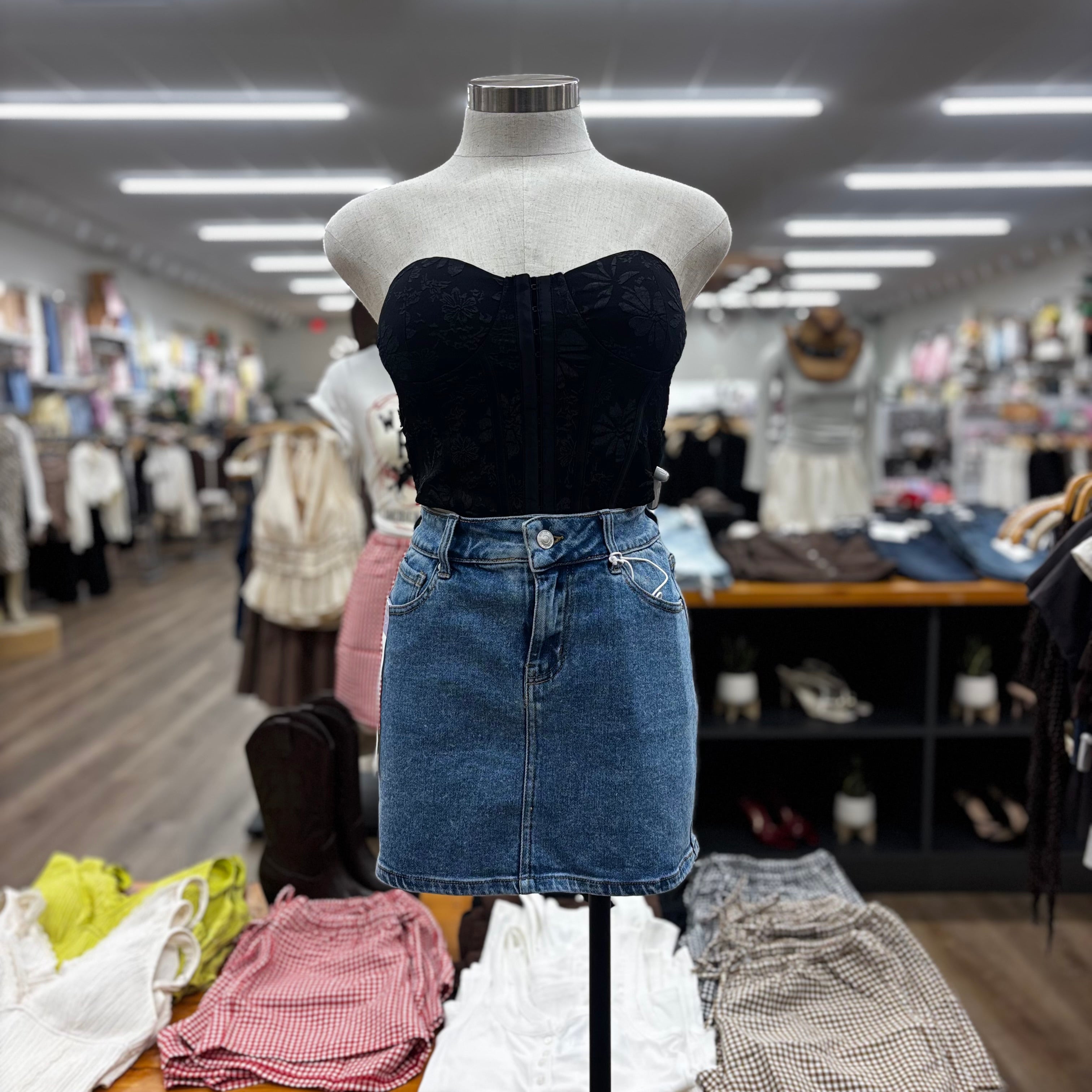 Julia skirt (med blue)