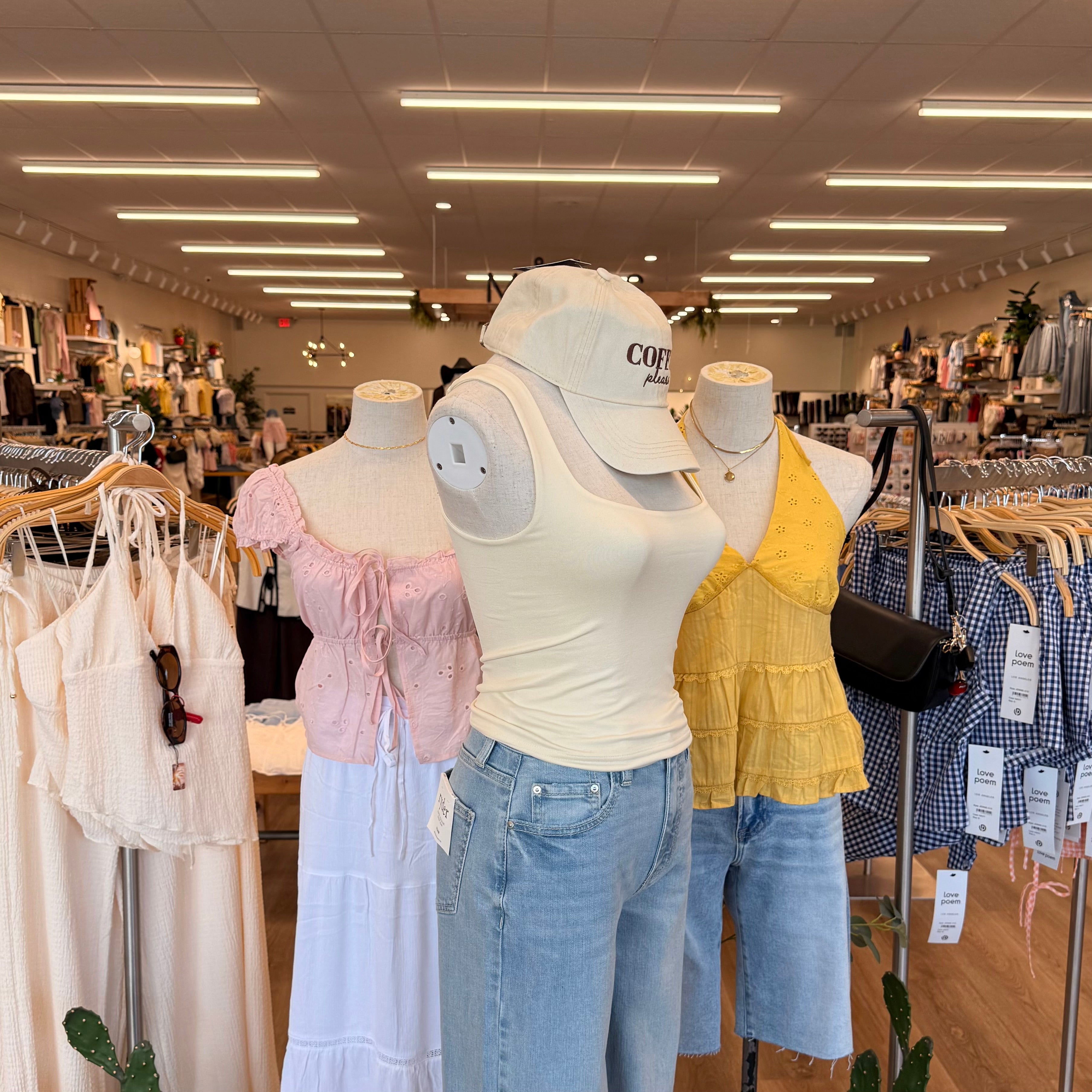 Violet Top (Cream)