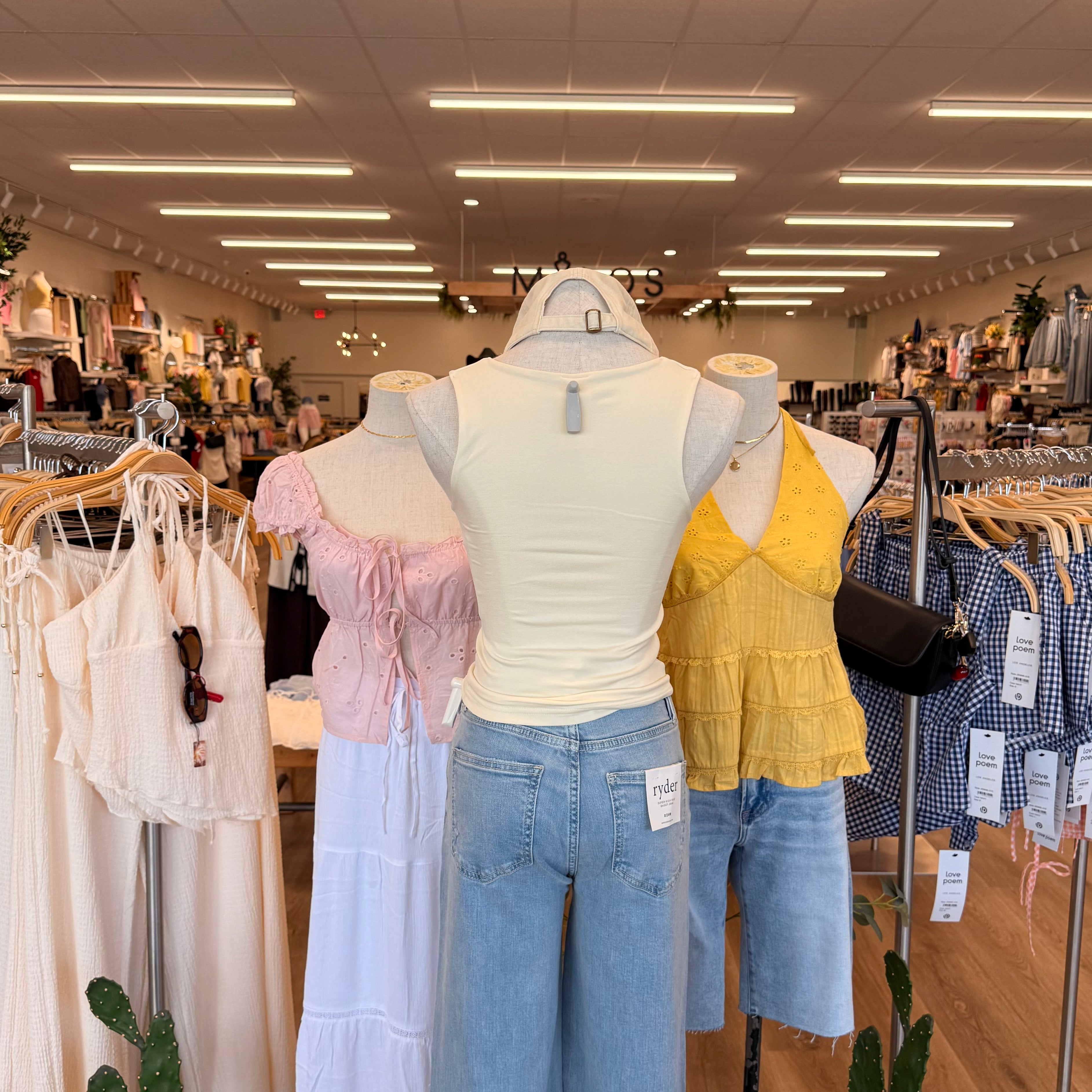 Violet Top (Cream)