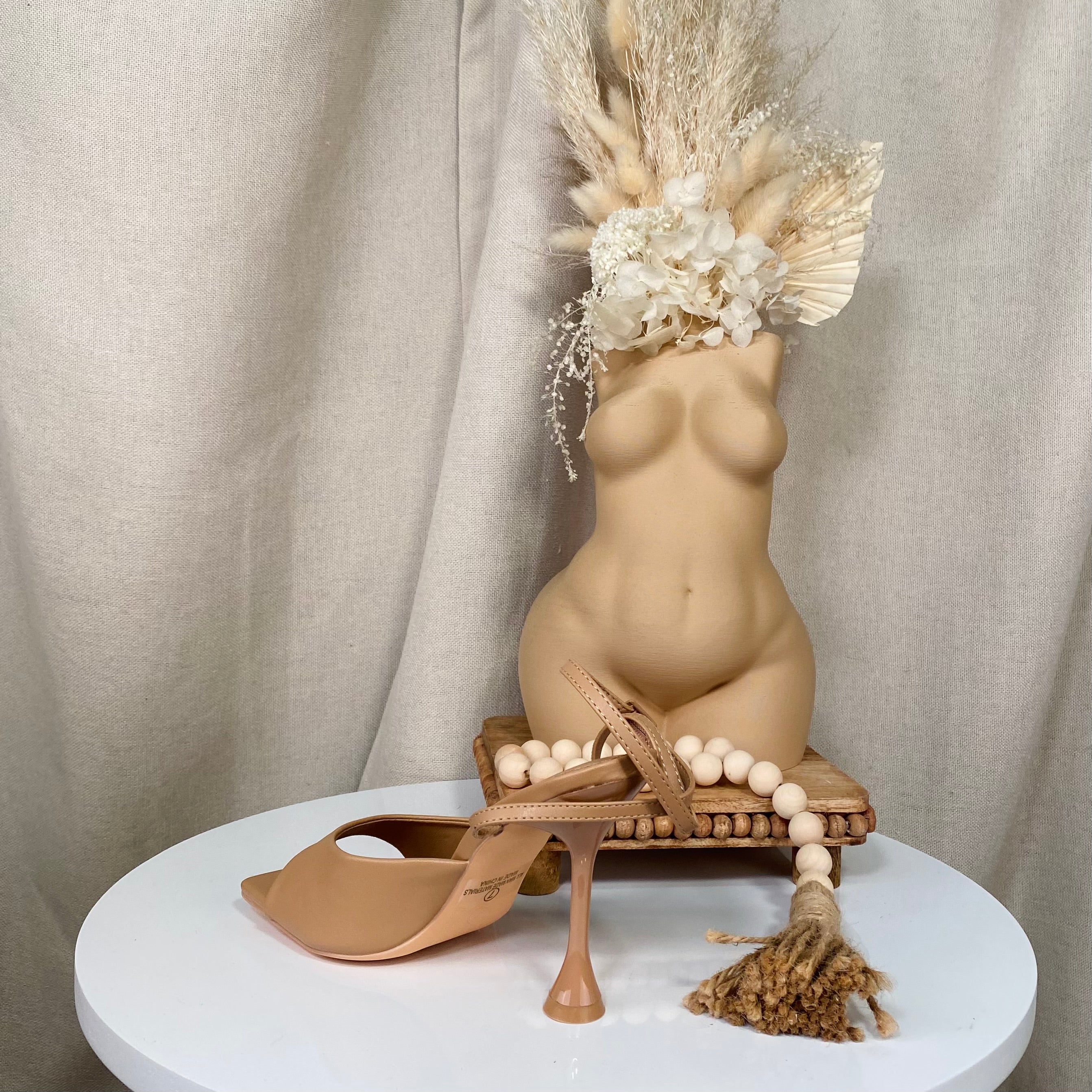 Elia Heels (Camel)