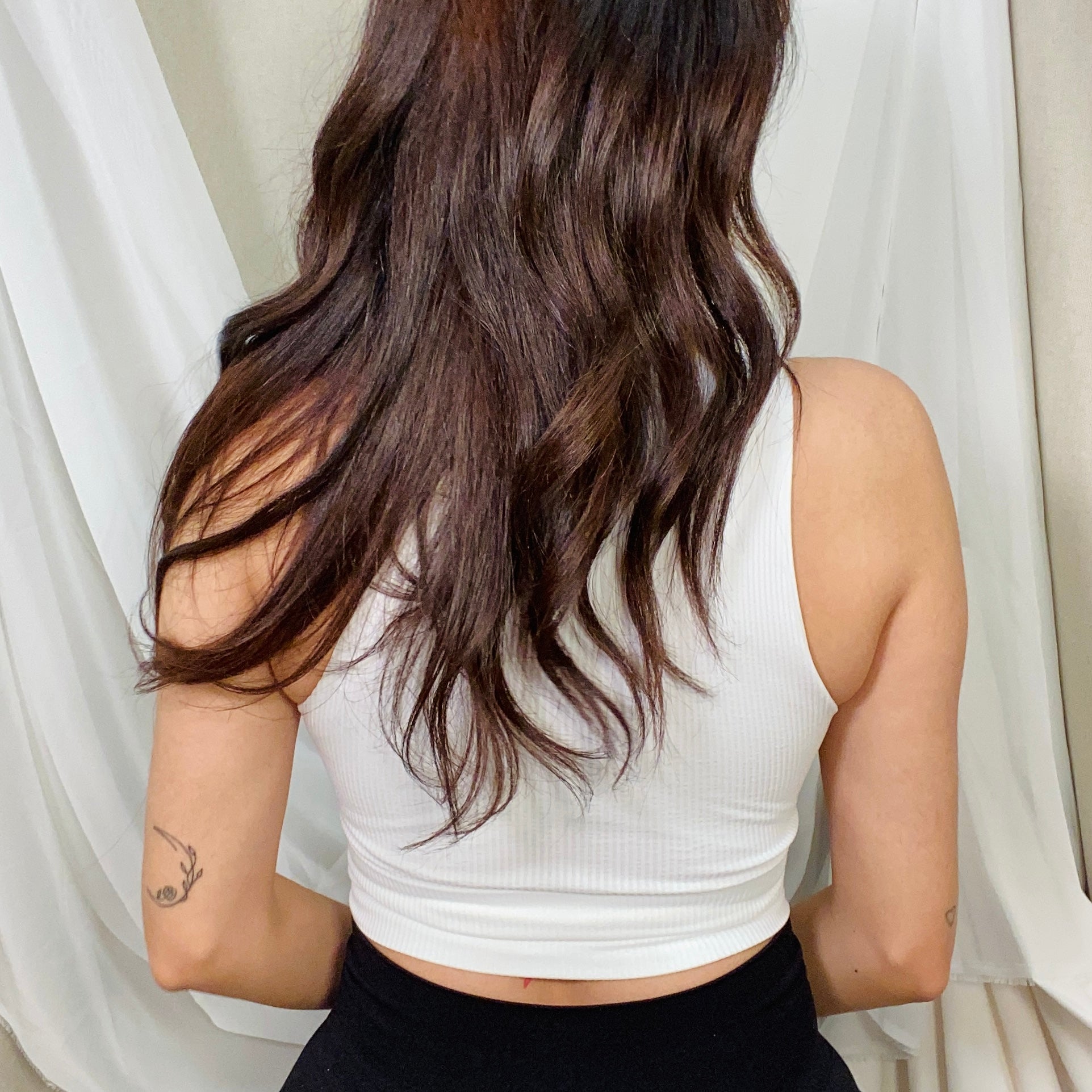 Janet Halter Top (White)