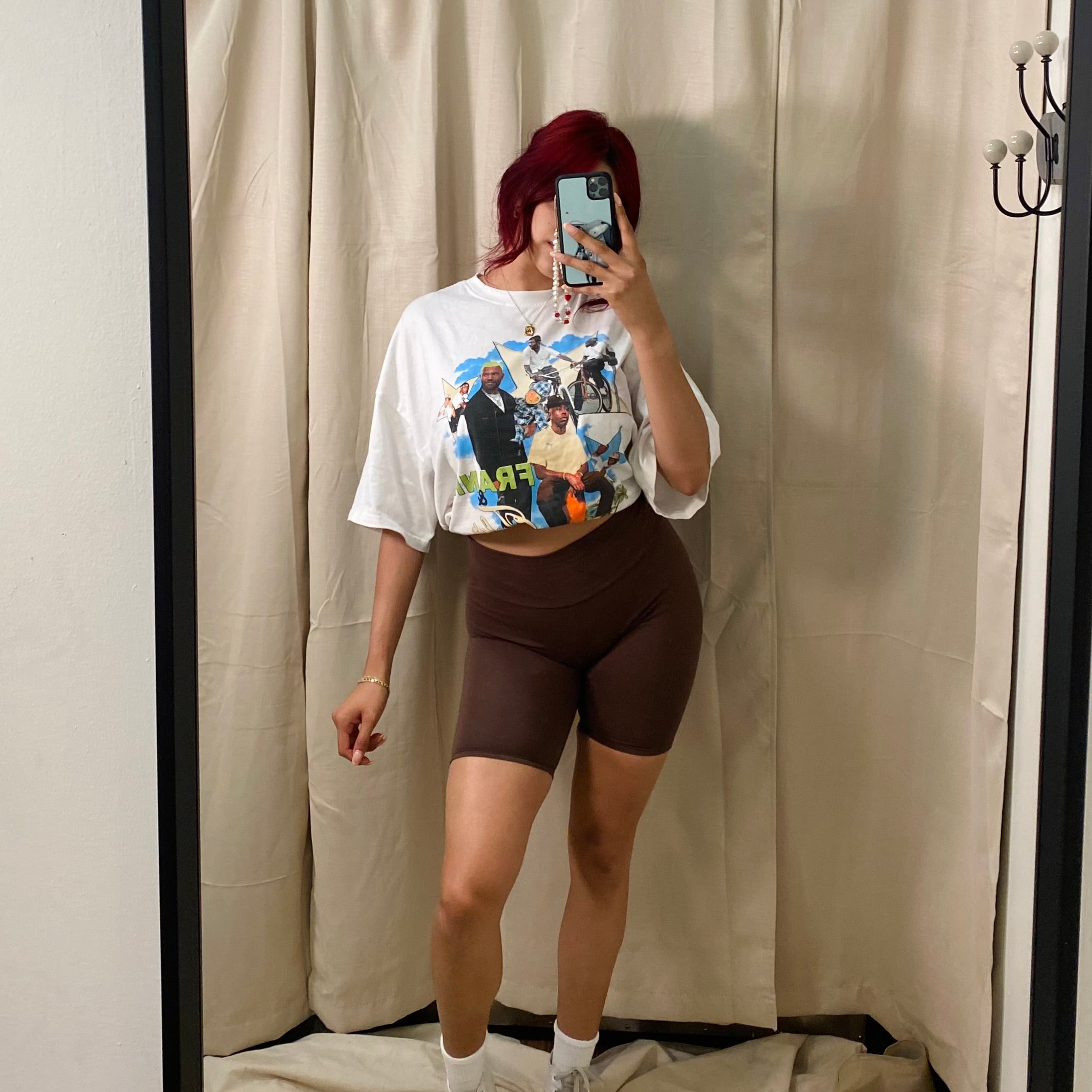 Easton Biker Shorts (Brown)