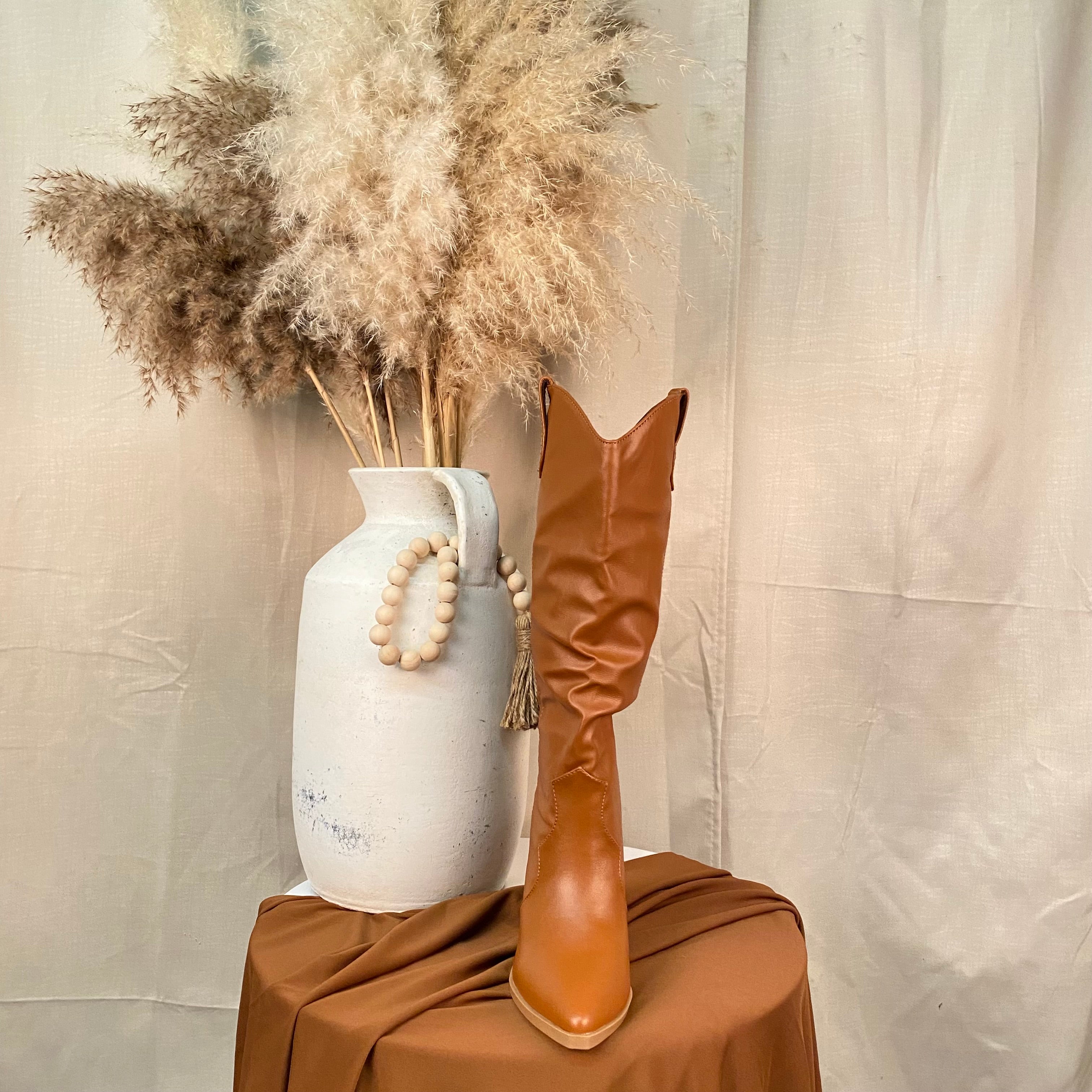 Karla Boots (Chestnut)