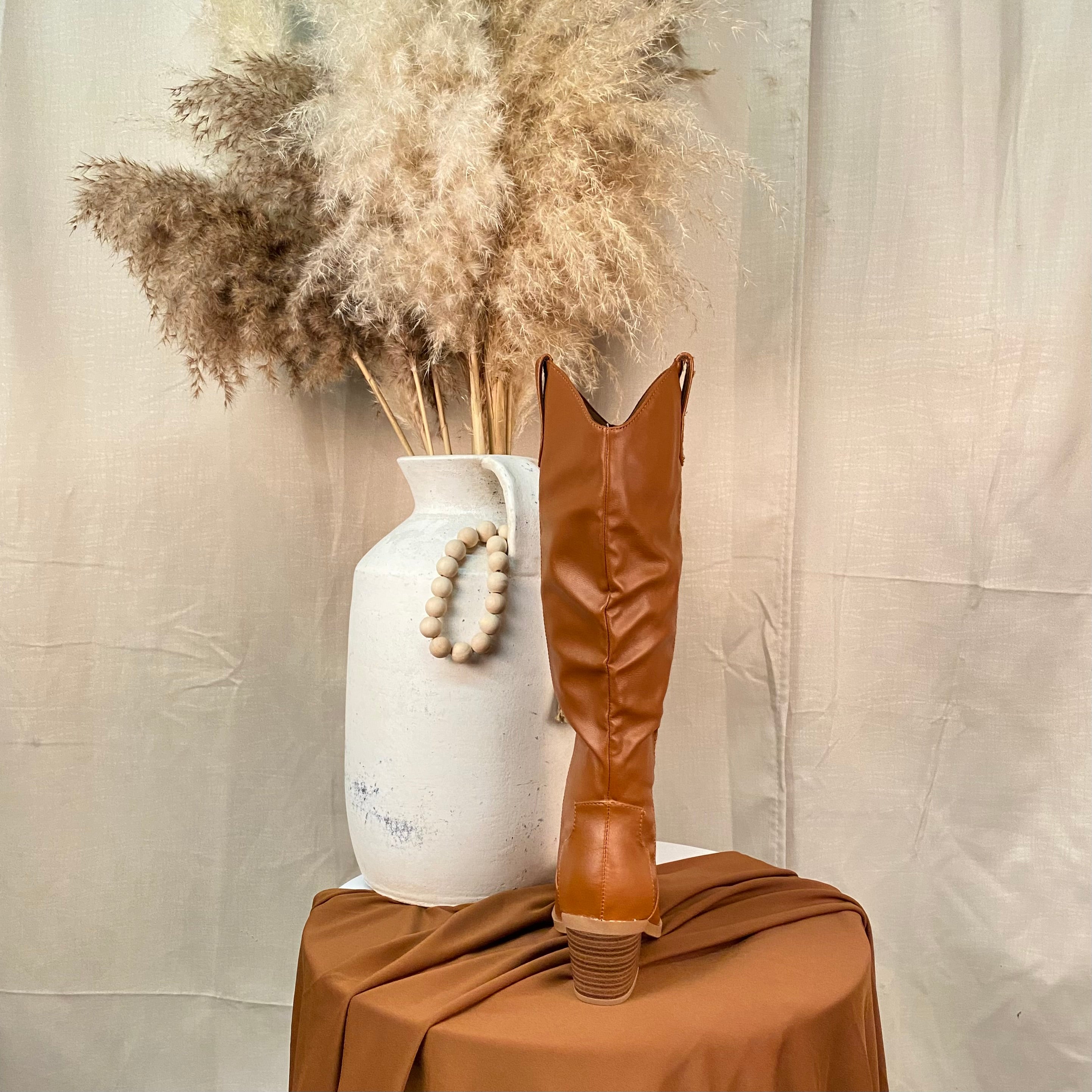 Karla Boots (Chestnut)