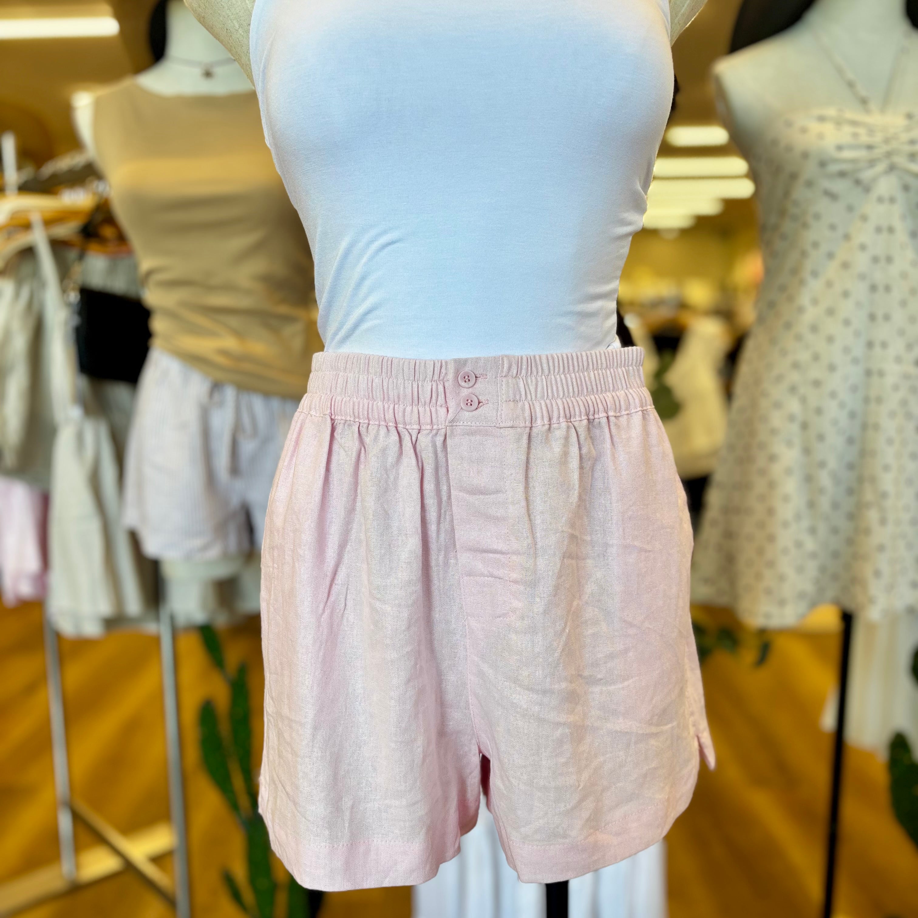 Leila shorts (pink)
