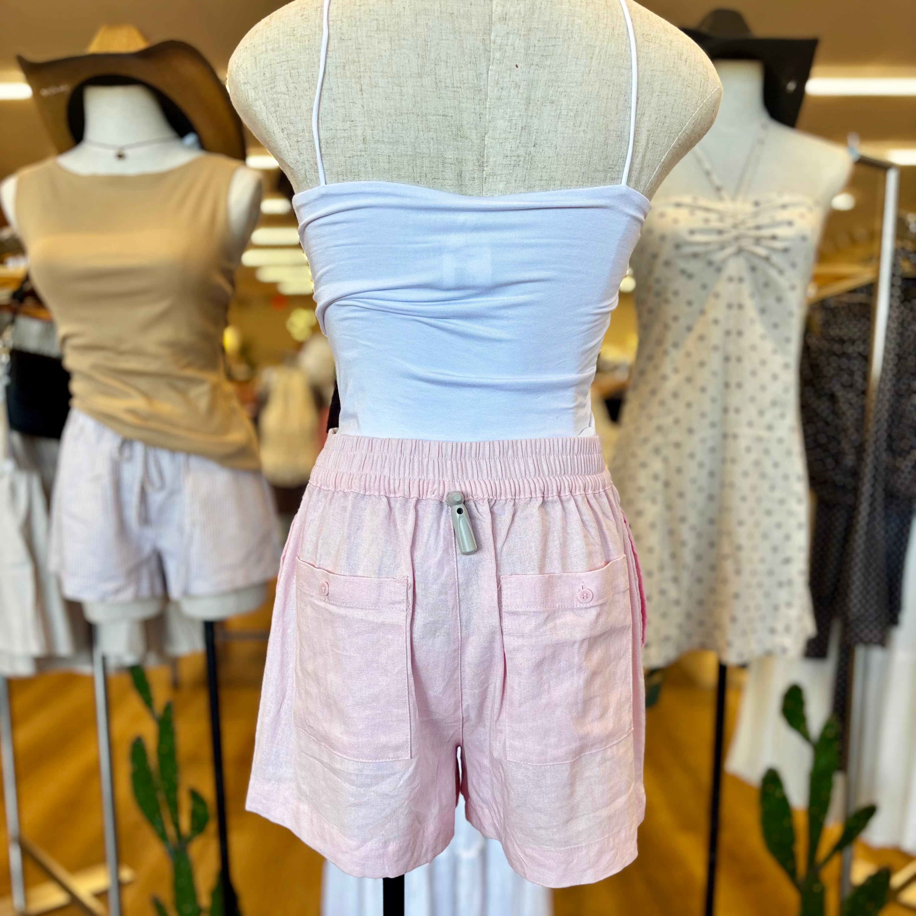 Leila shorts (pink)