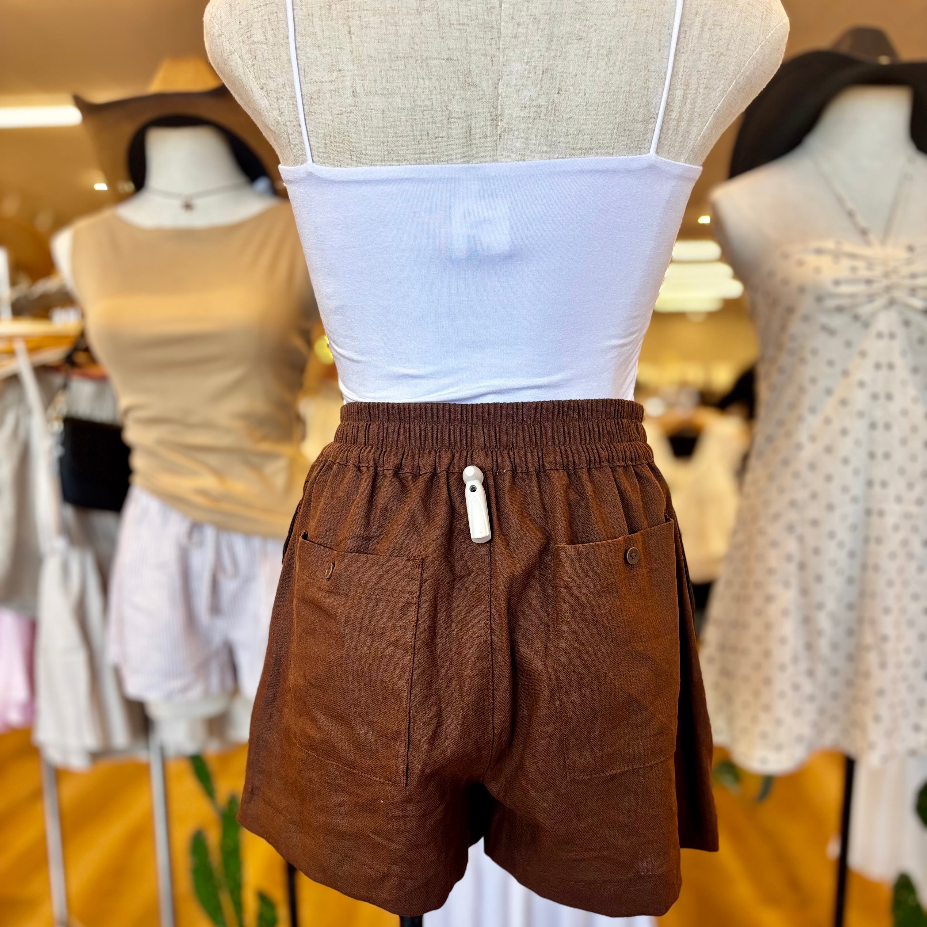 Leila shorts (Chocolate)