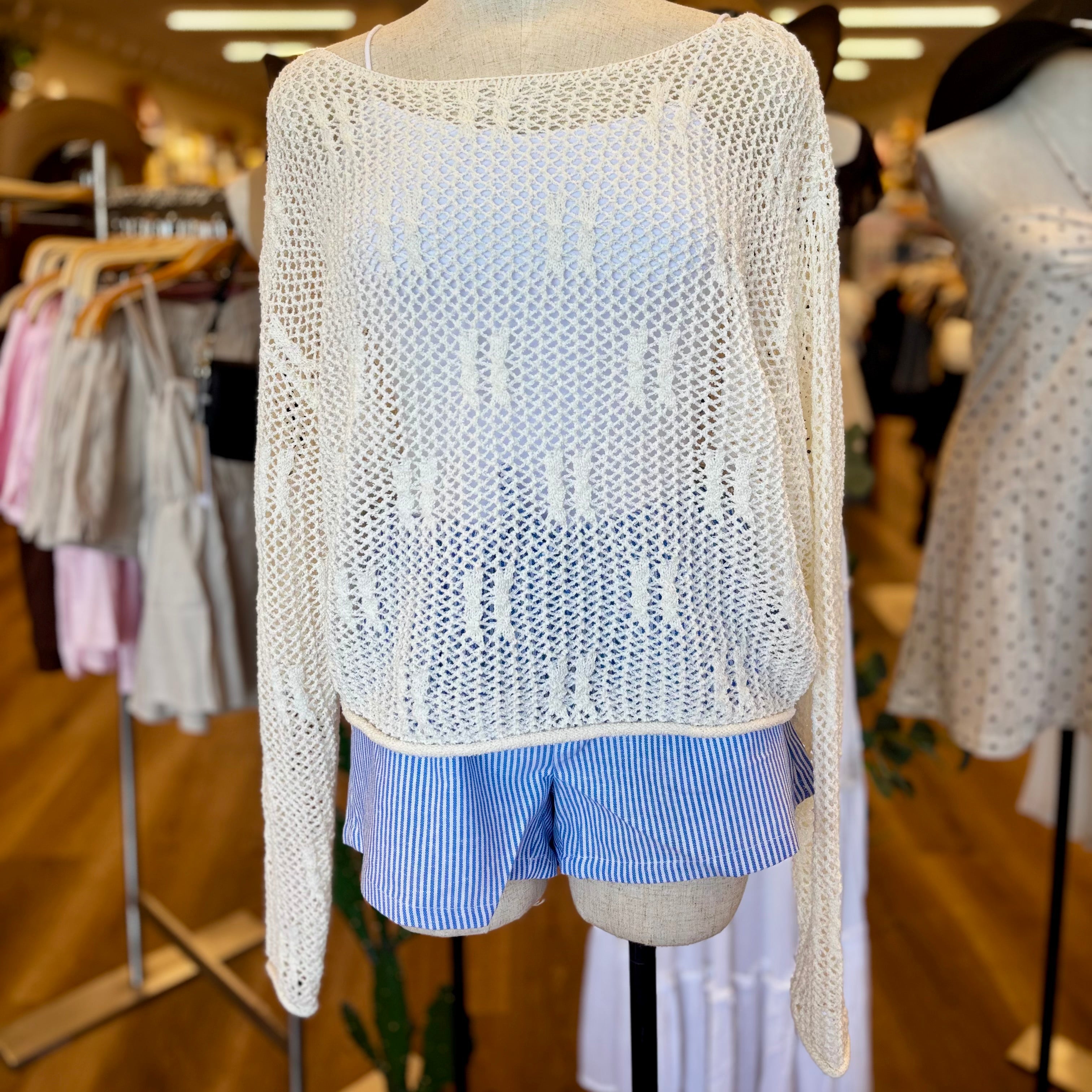 Mimi top (Off White)