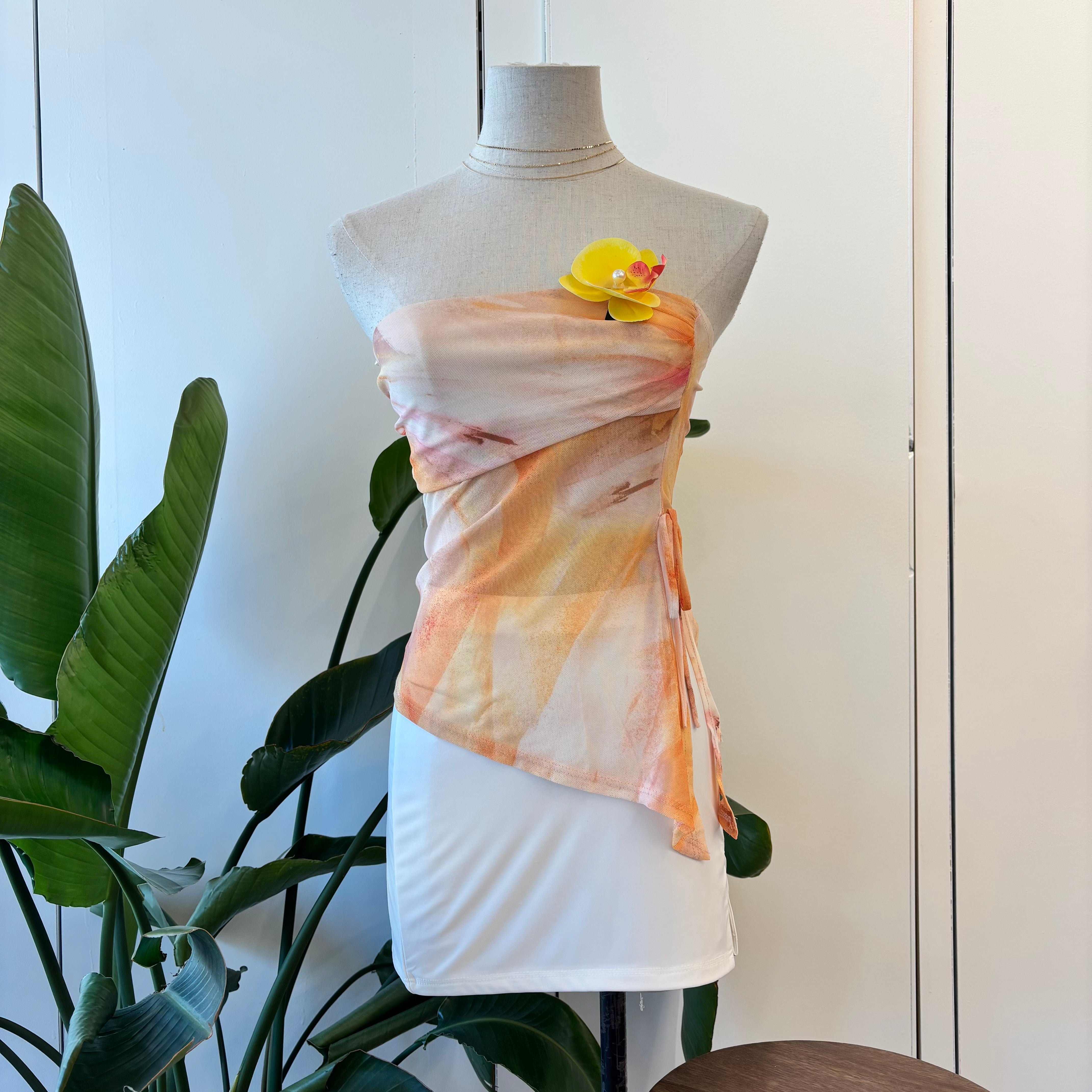 Amanda Sunrise Top (Orange)