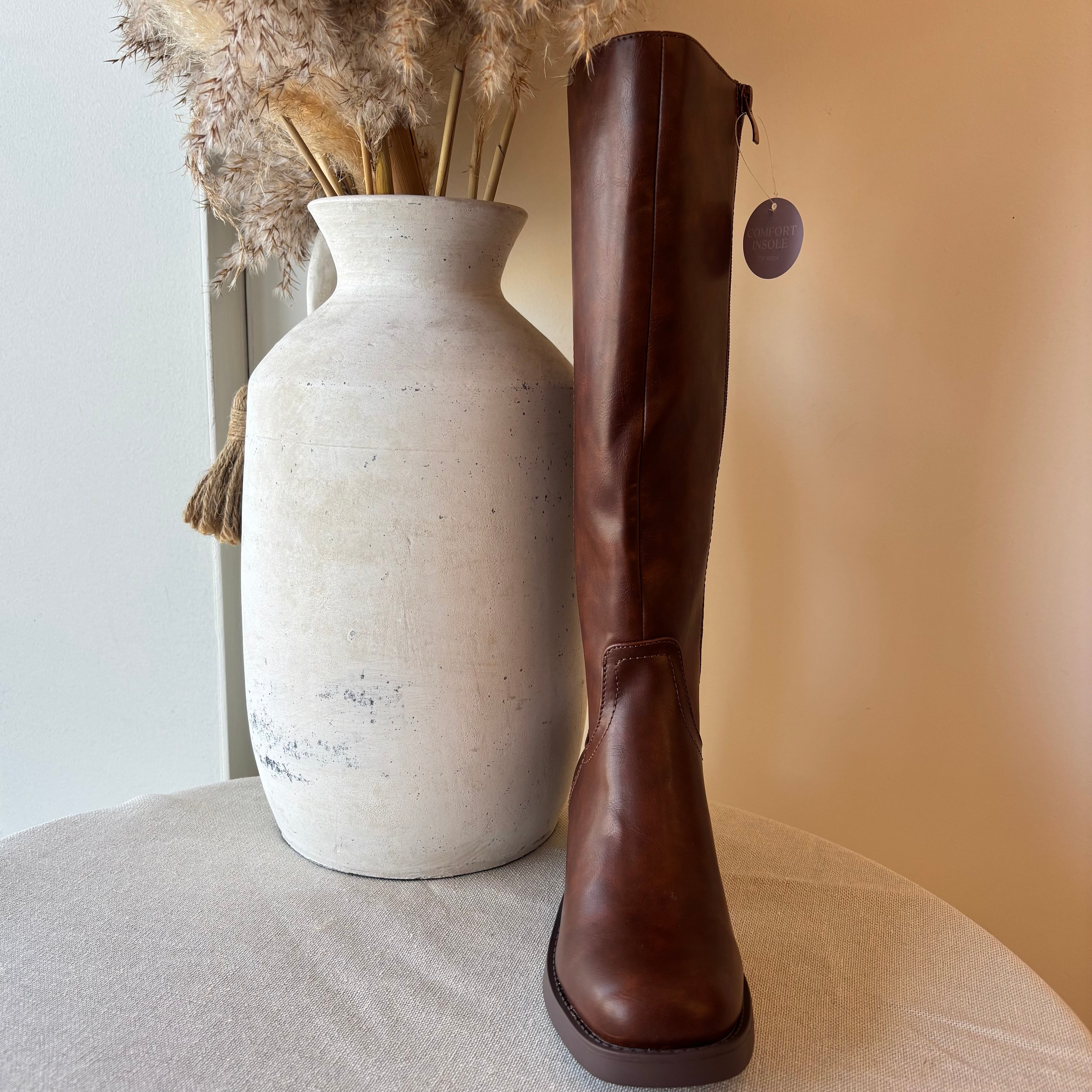 Chloe Boots (Cognac)