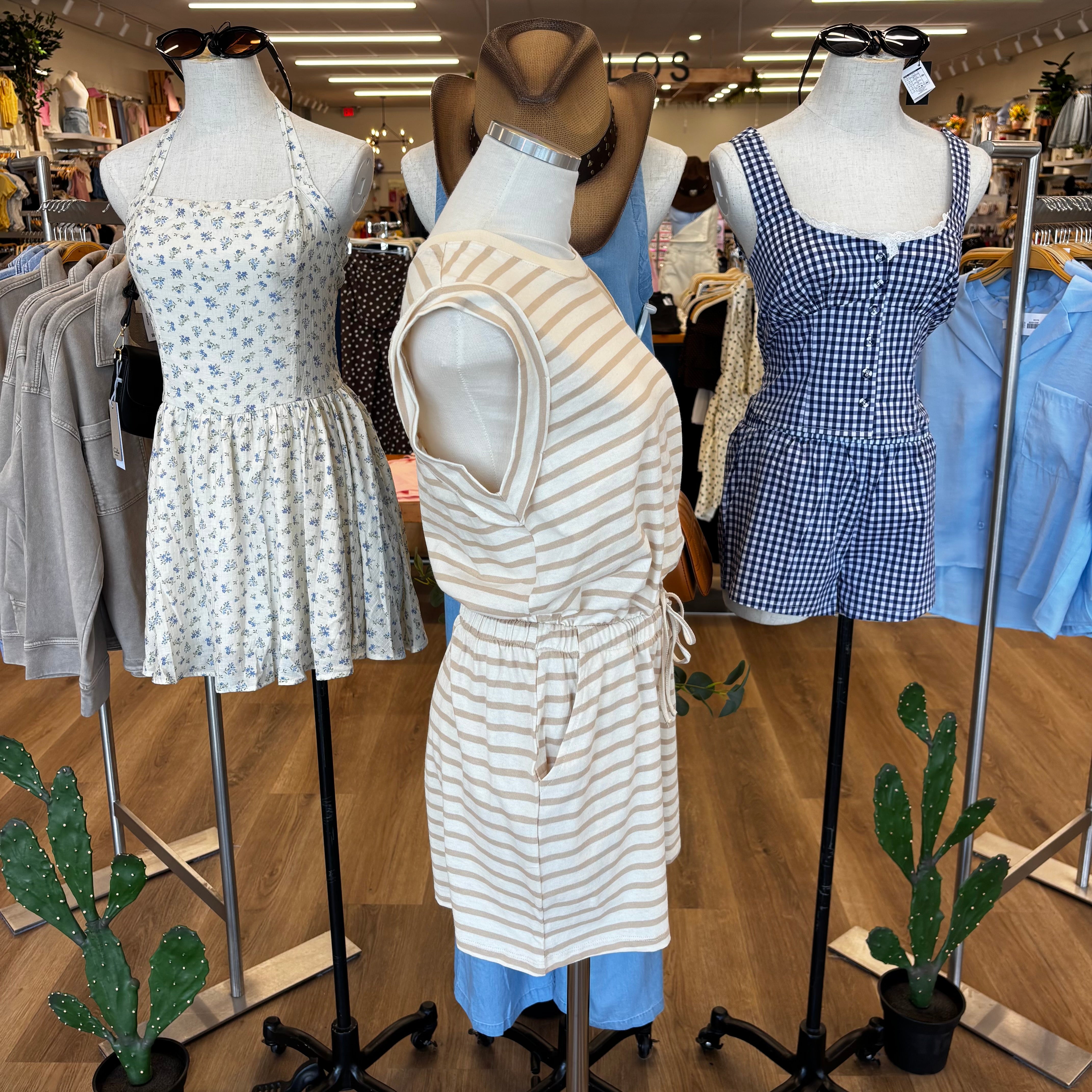 Chelsea Romper (Taupe)