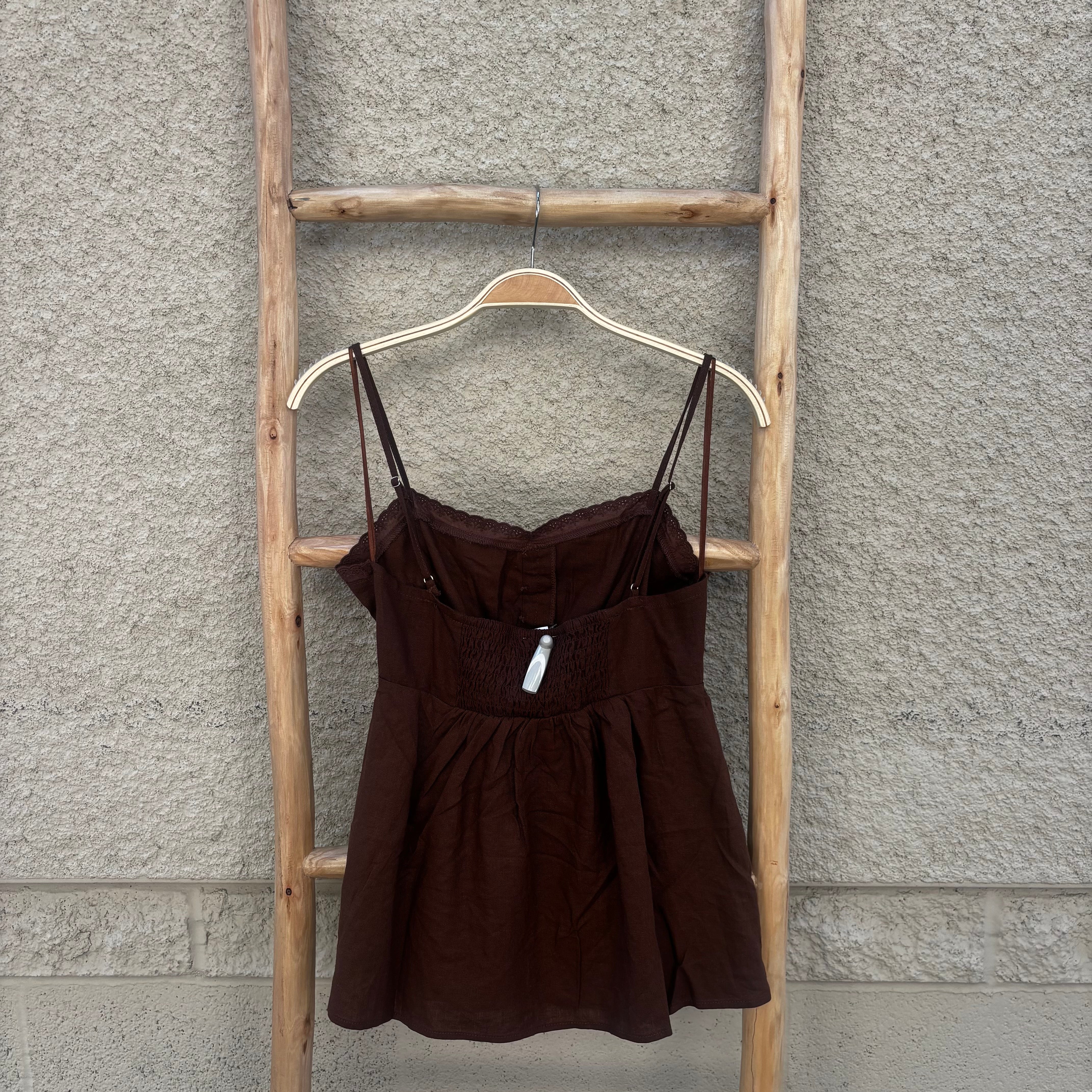 Miley Top (Chocolate)