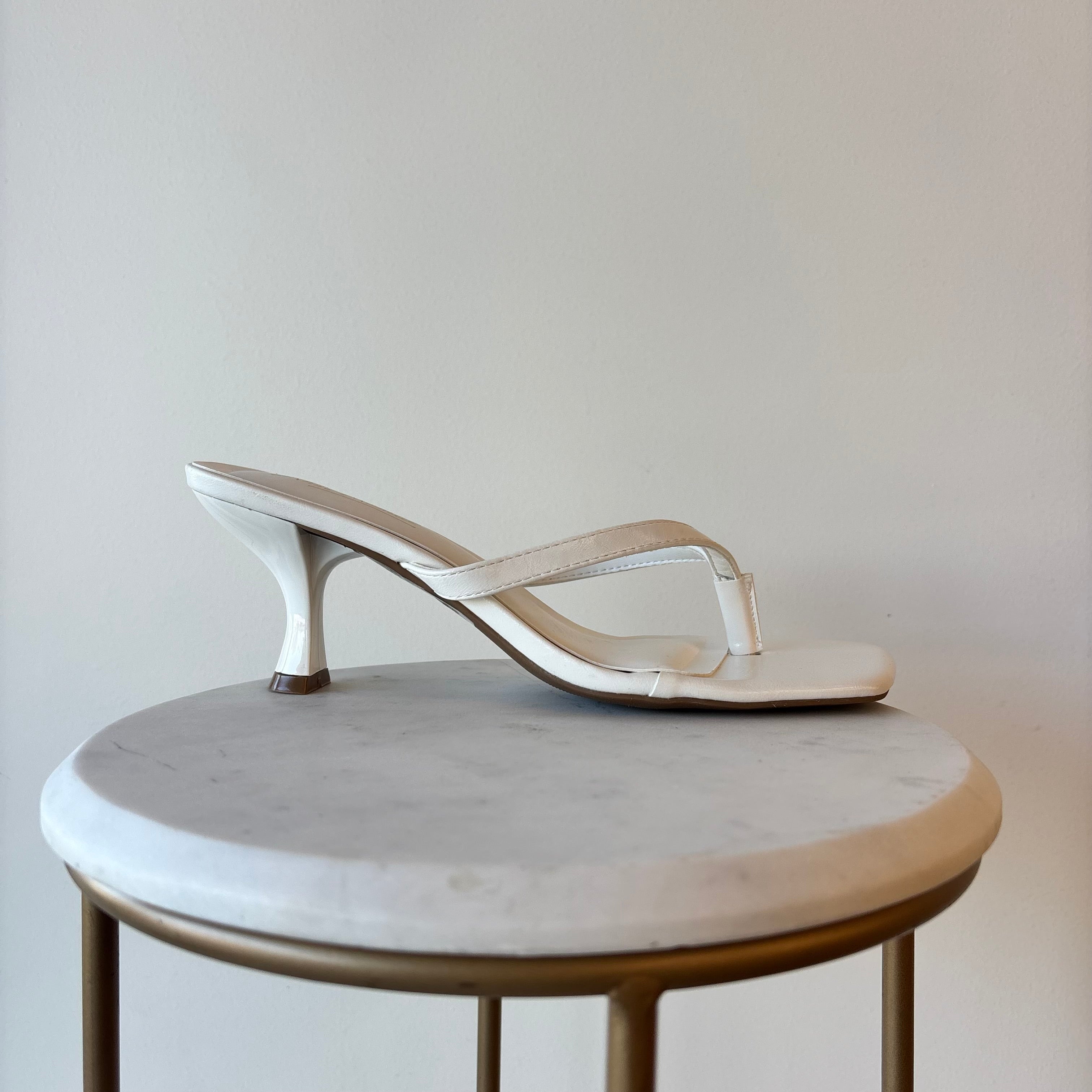 Gisele Heels (White)