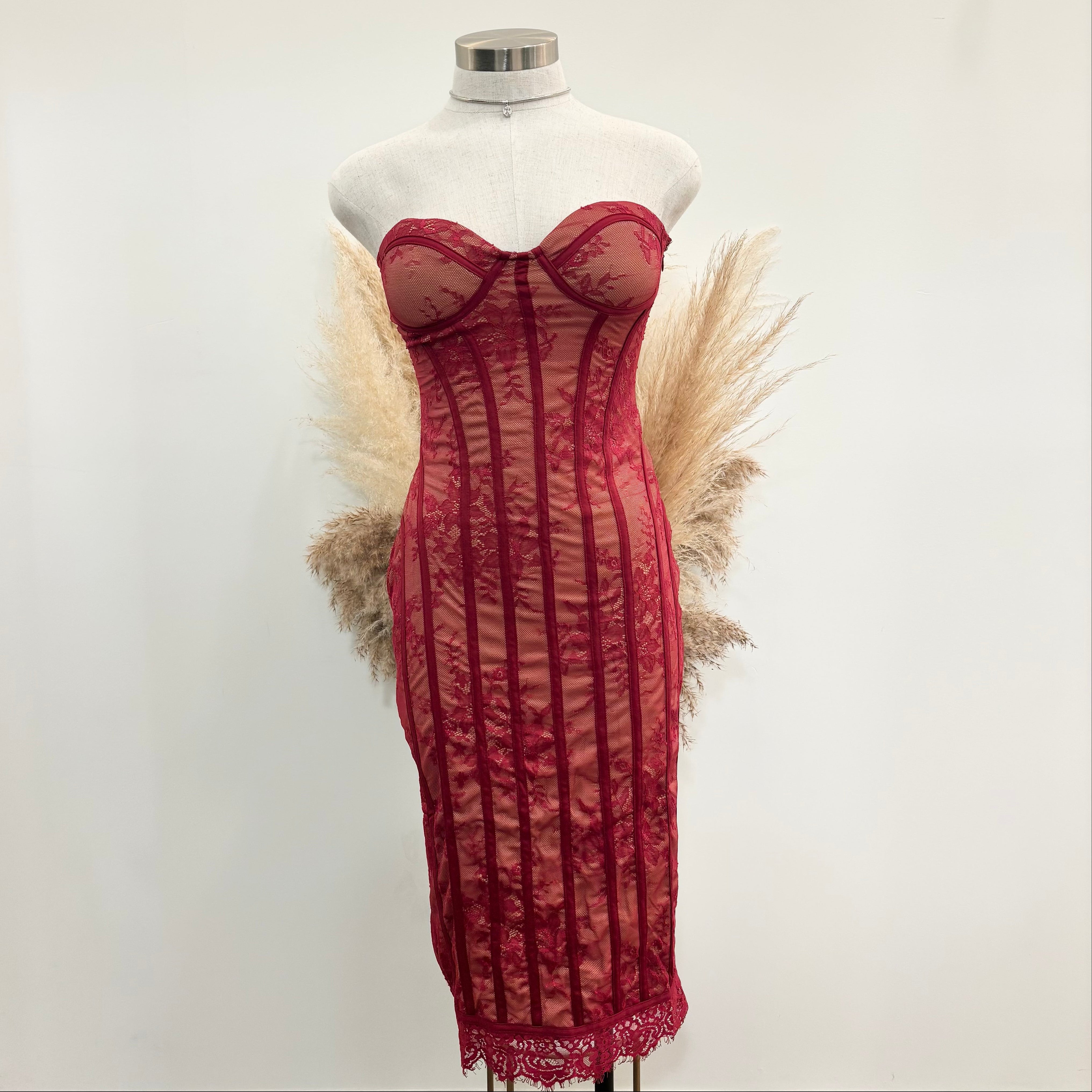 Gigi Dress (Burg)