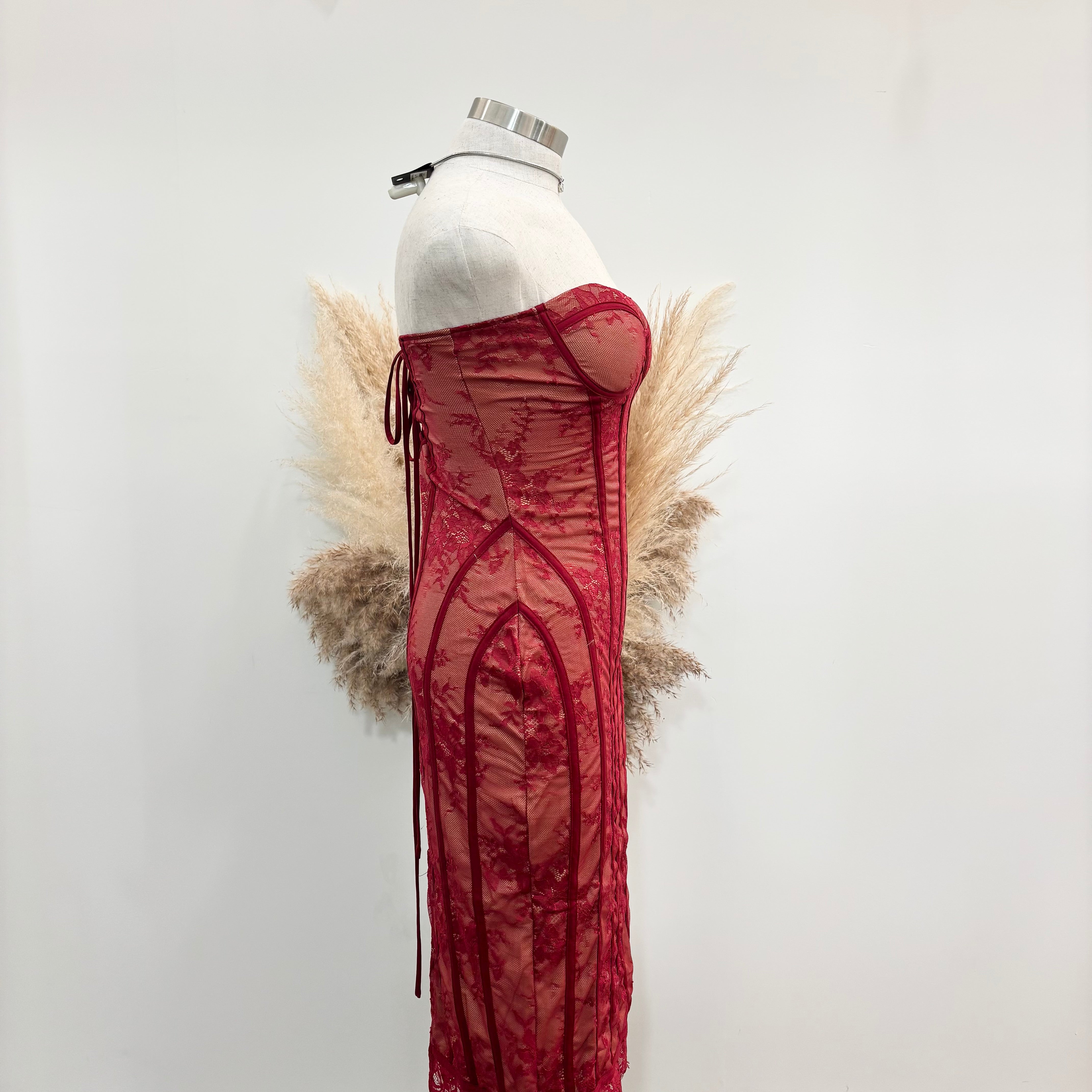 Gigi Dress (Burg)