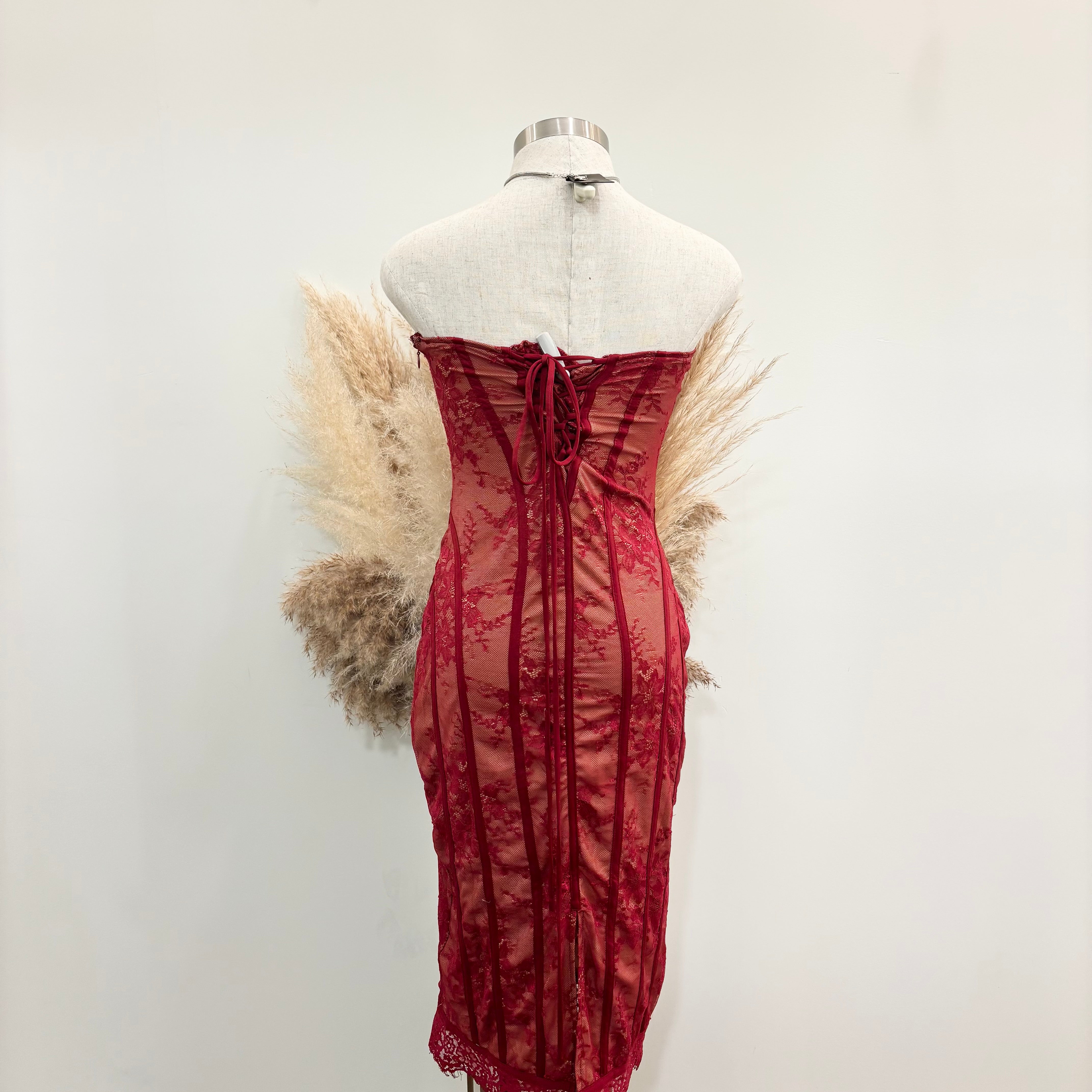 Gigi Dress (Burg)